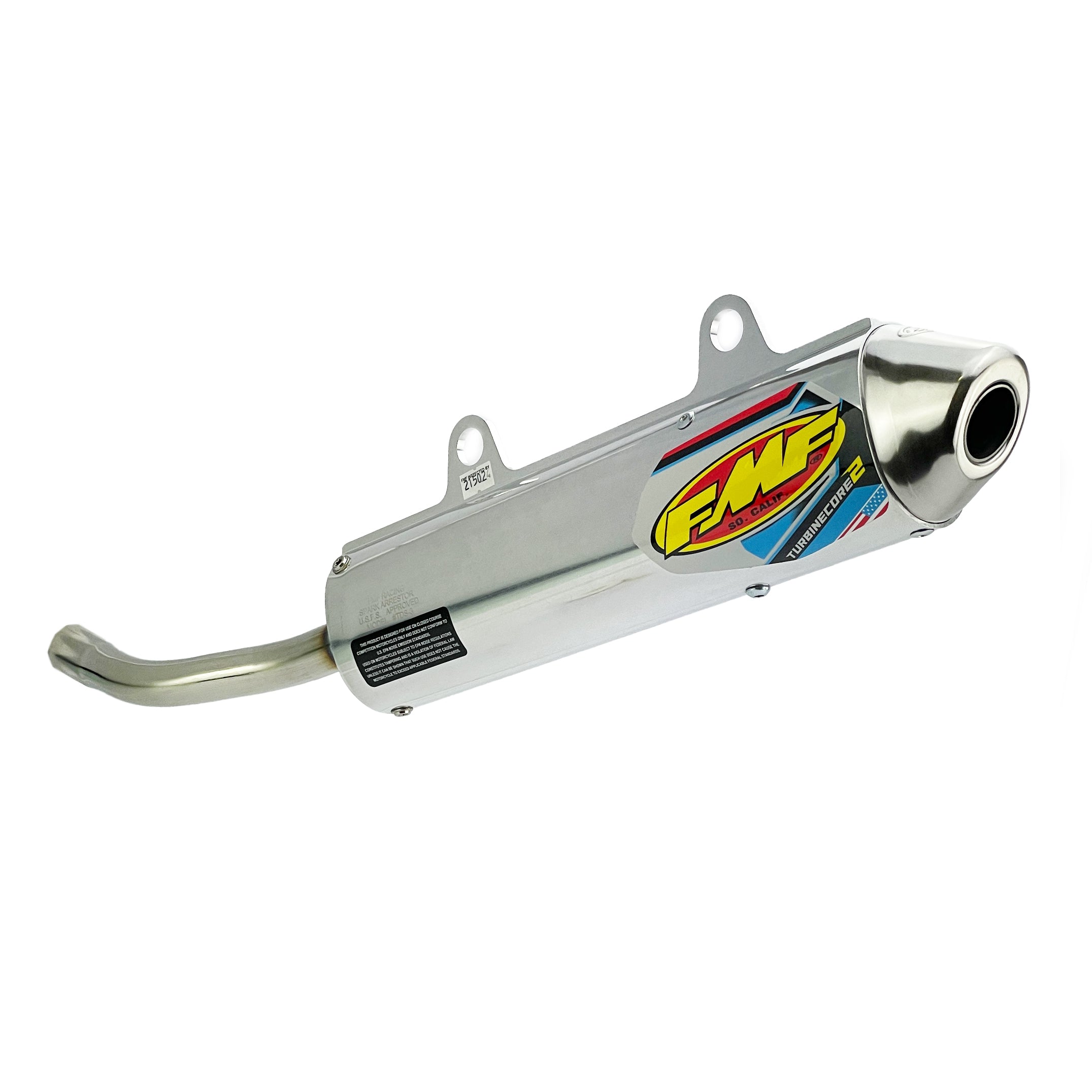 TurbineCore 2 Exhaust Silencer 00-01 Yamaha YZ 125 - FMF 020362