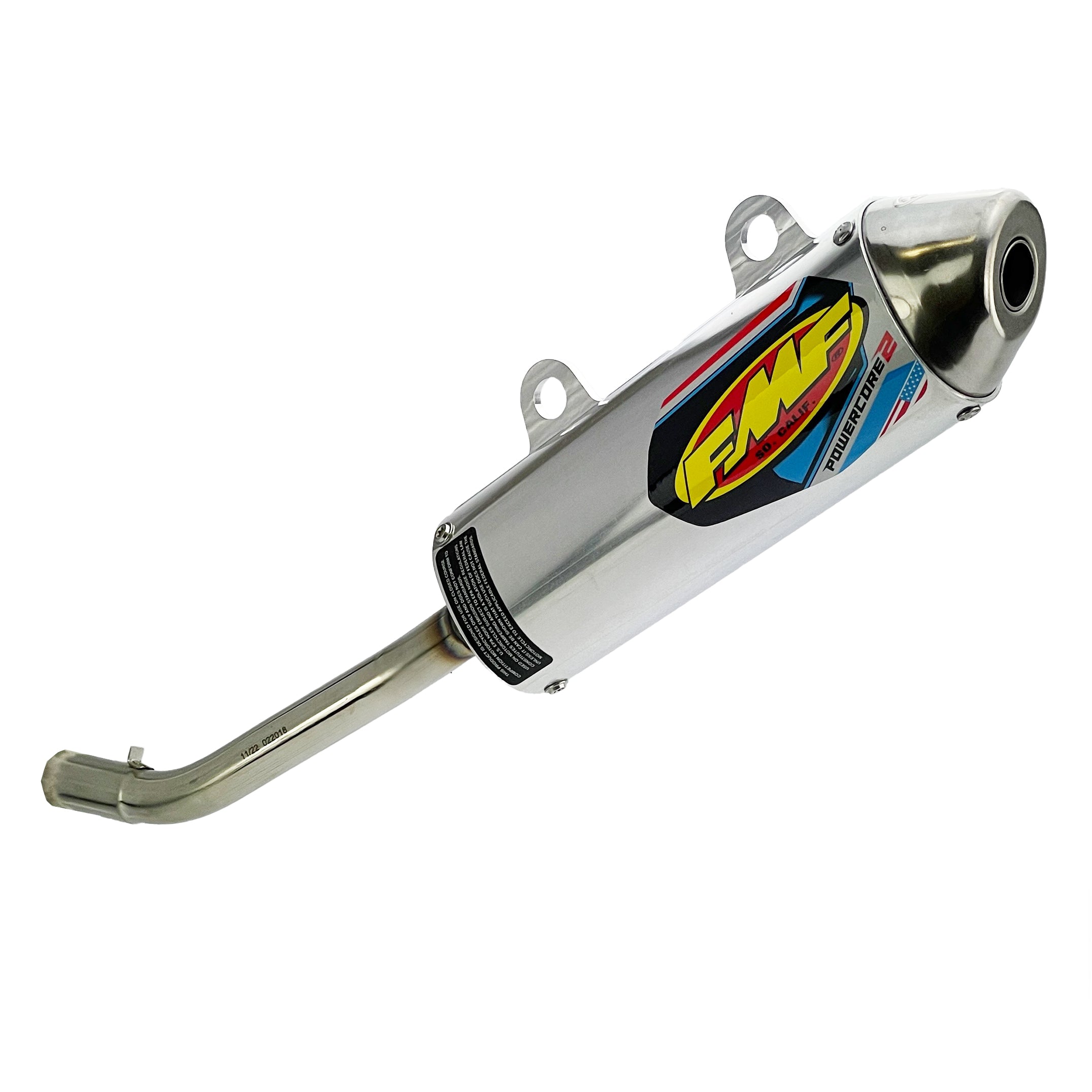 Powercore 2 Exhaust Silencer 03-07 Kawasaki KX 125 - FMF 022018