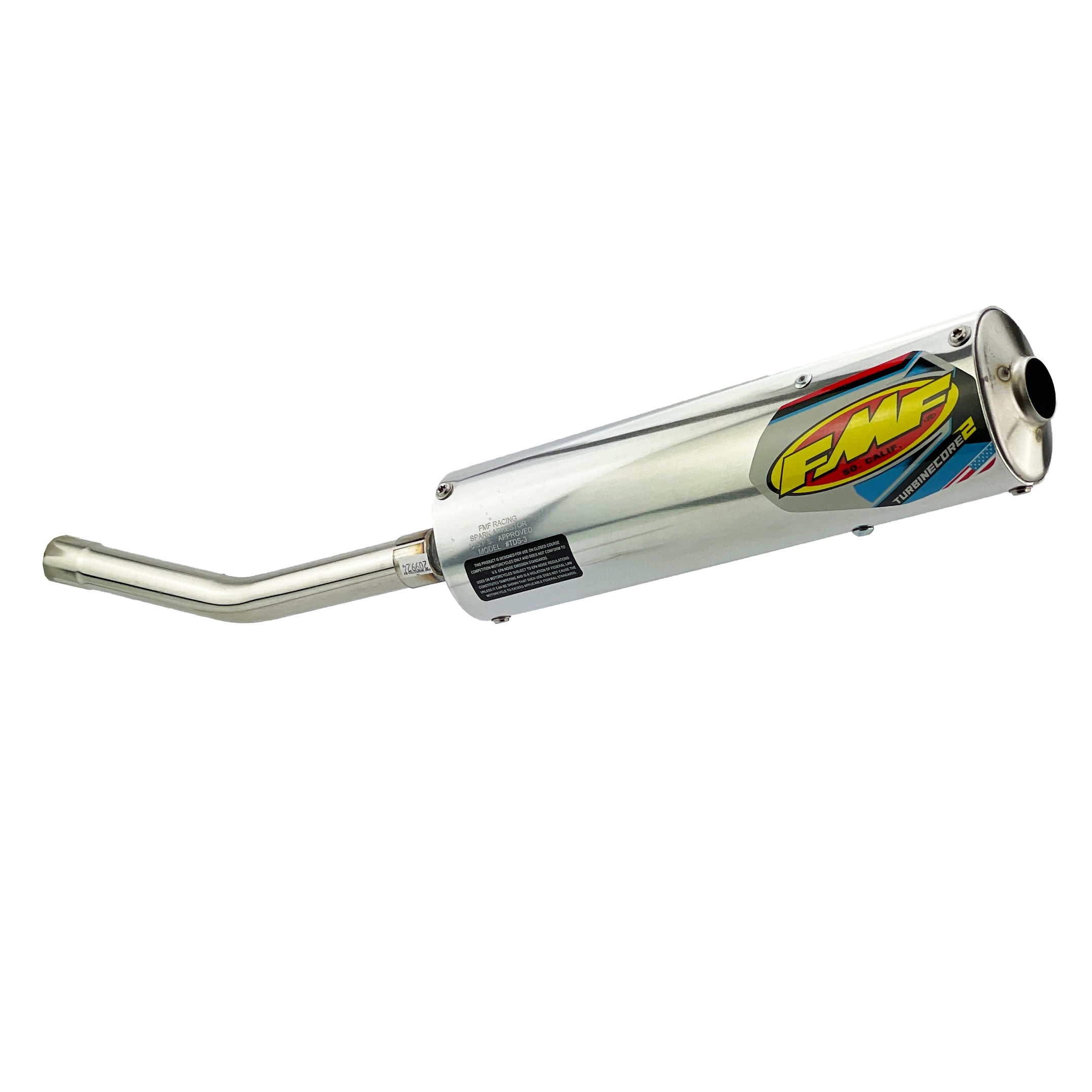 TurbineCore 2 Exhaust Silencer Spark Arrestor Universal - FMF 020302
