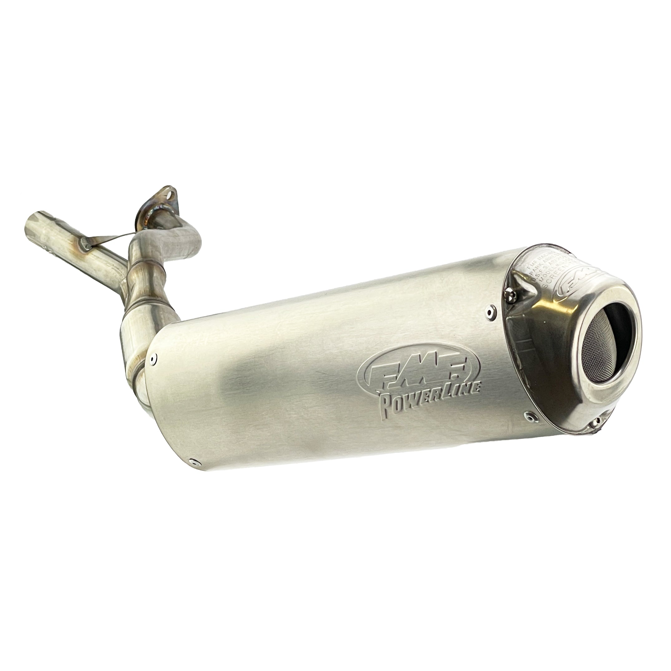 END OF LINE Powerline Exhaust Silencer 01-05 Kawasaki Prairie 650 700 4X4 - FMF 042020