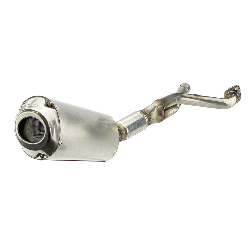 END OF LINE Powerline Exhaust Silencer 01-05 Kawasaki Prairie 650 700 4X4 - FMF 042020