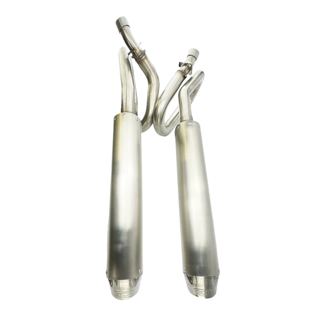 END OF LINE Dual Exhaust System 08-10 Yamaha RHINO 700 - FMF 044281