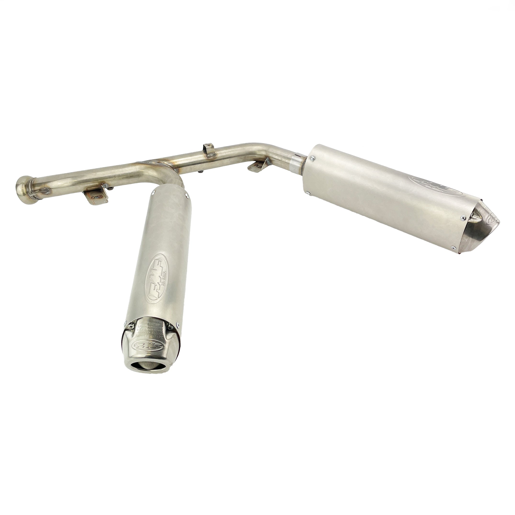 Powercore 4 Dual Exhaust Silencer 07-11 Polaris RZR 800 - FMF 045216