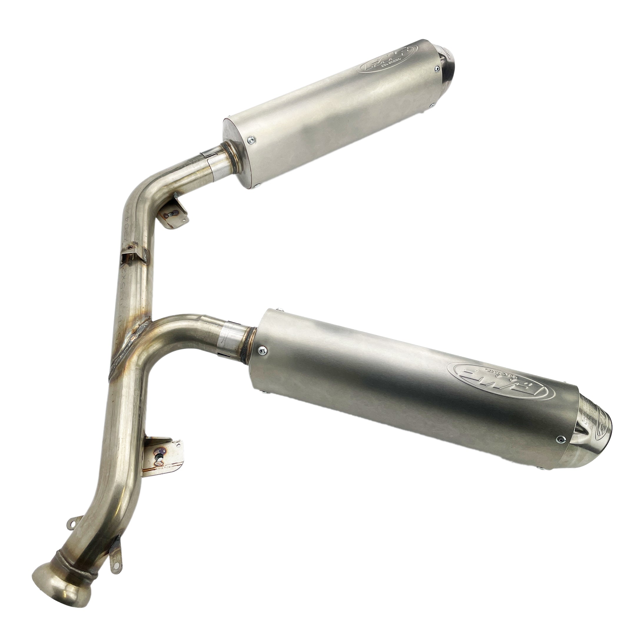 Powercore 4 Dual Exhaust Silencer 07-11 Polaris RZR 800 - FMF 045216