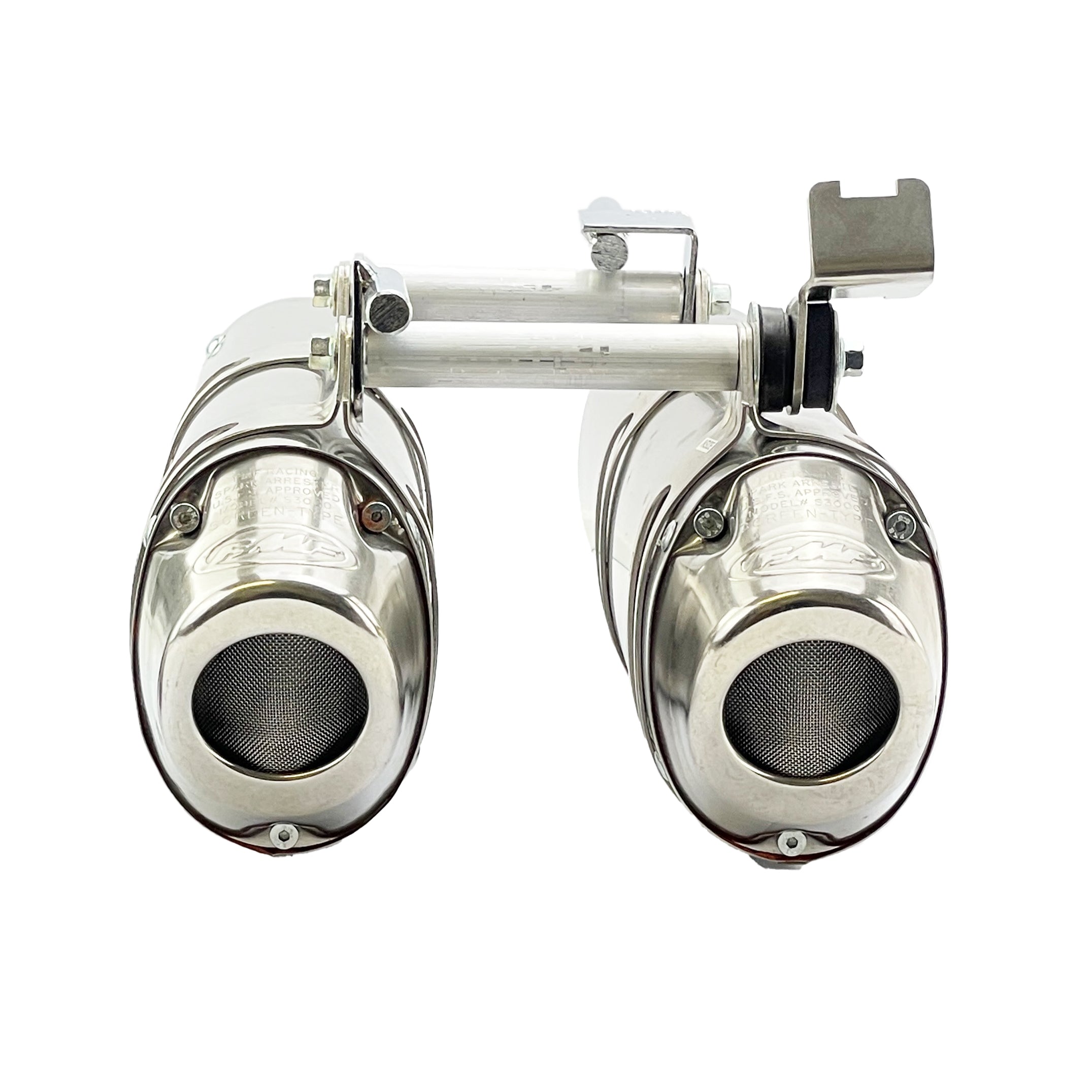 END OF LINE Powercore 4 Dual Exhaust System 08-12 Kawasaki TERYX 750 - FMF 042172