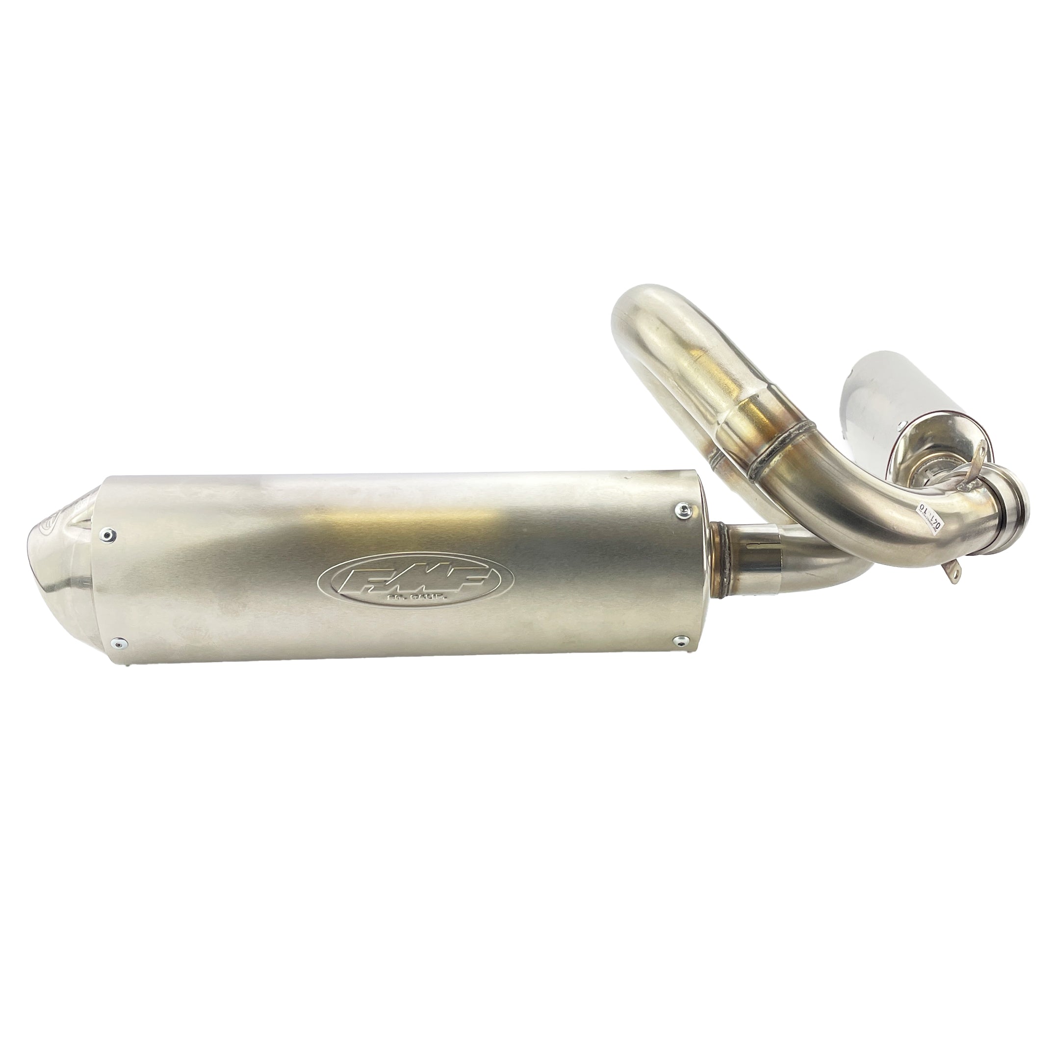 END OF LINE Powercore 4 Dual Exhaust Silencer 09-11 Polaris RZR 800 S - FMF 045283