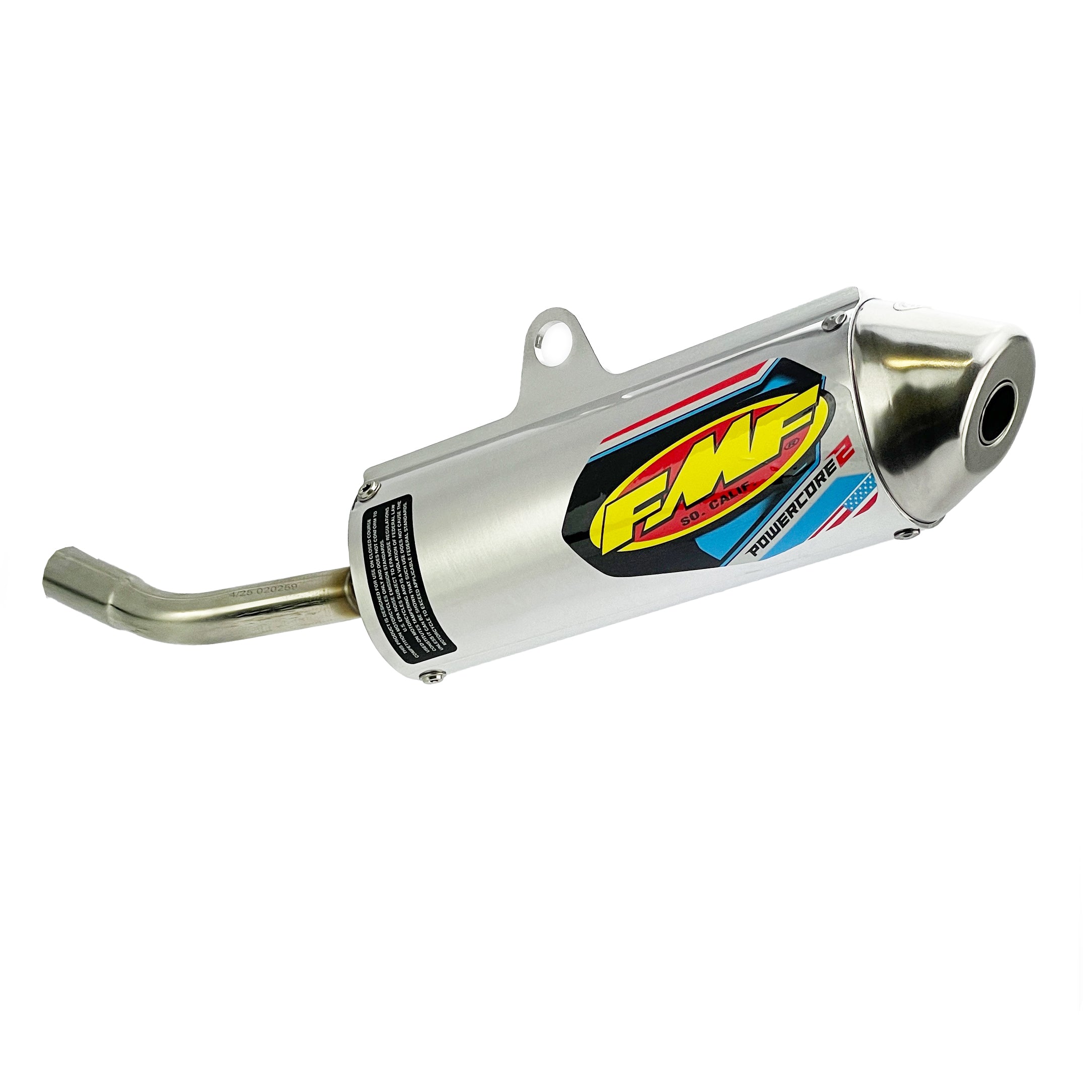 Powercore 2 Exhaust Silencer 93-26 Yamaha YZ 80 85 LW - FMF 020259