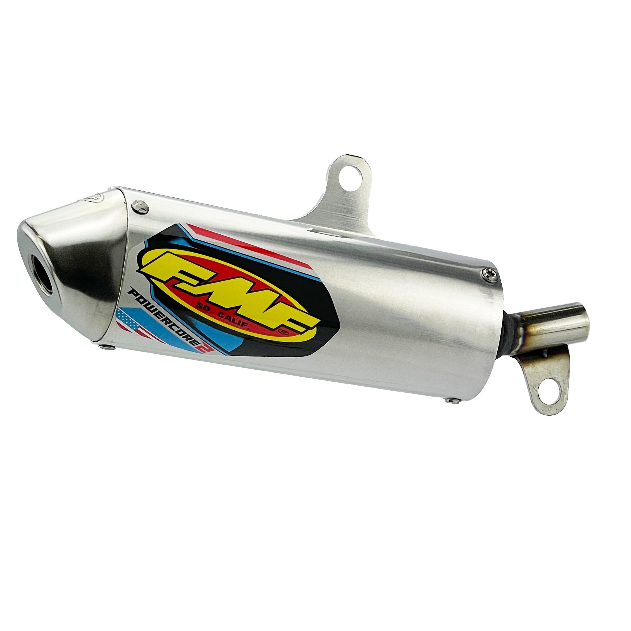 Powercore 2 Exhaust Silencer 89-25 Suzuki RM 80 85 - FMF 023009
