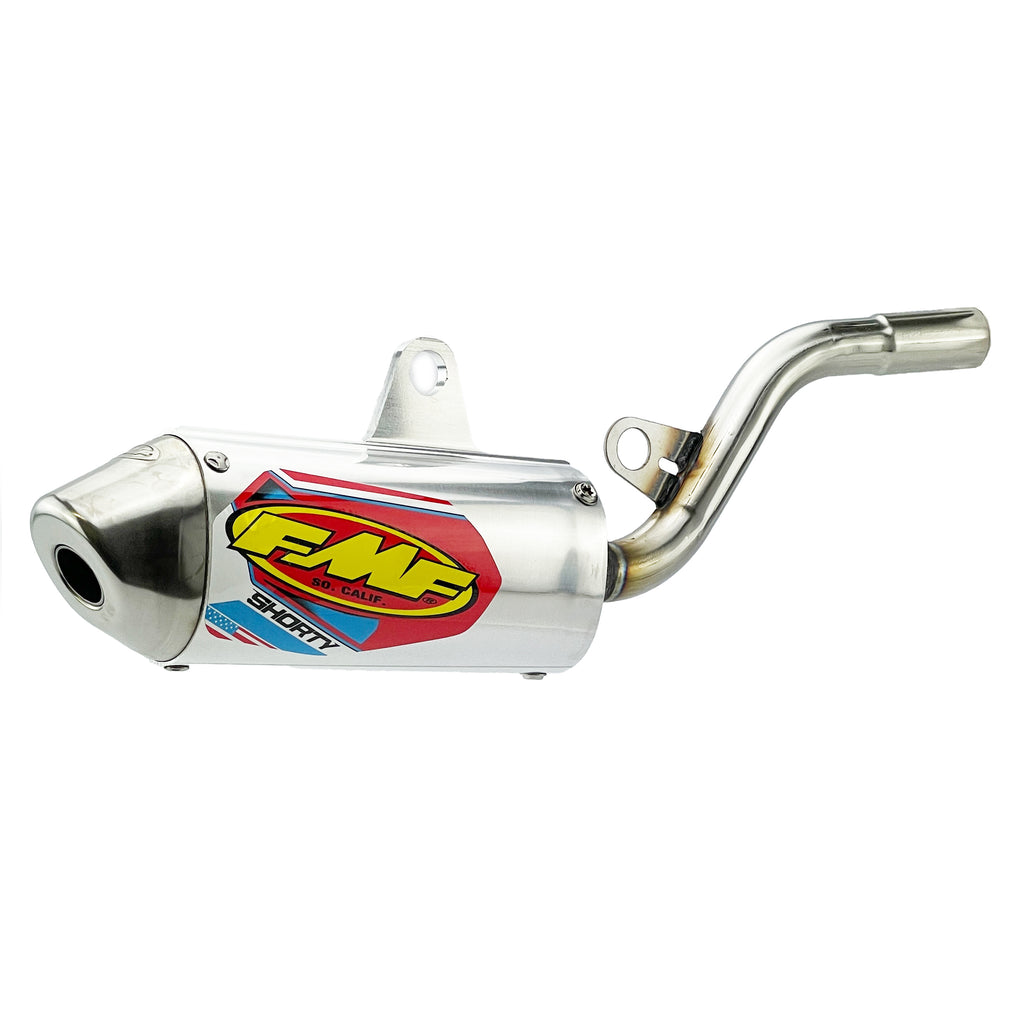 Shorty Big Bore Exhaust Silencer 02-25 Kawasaki KX 85 100 112 - FMF 022059
