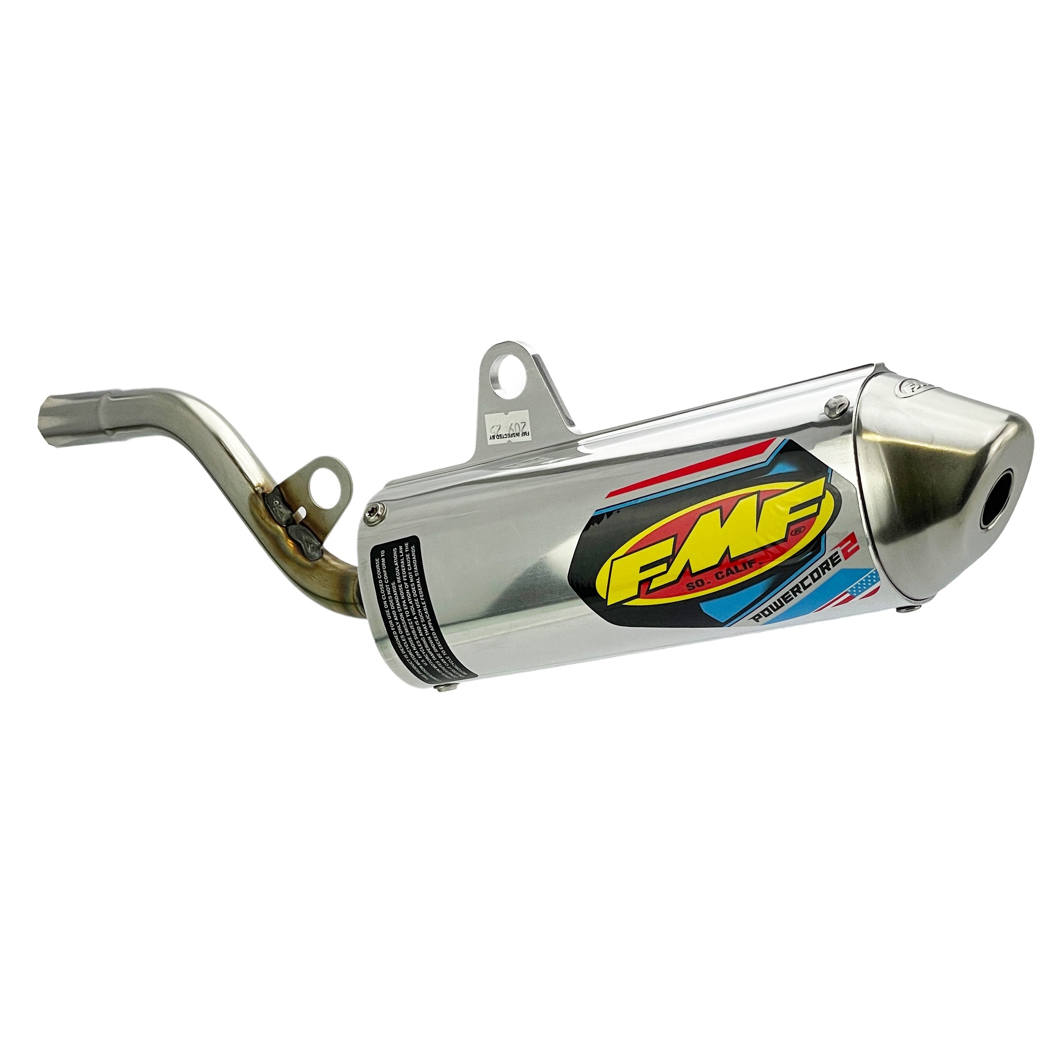 Powercore 2 Exhaust Silencer 98-26 Kawasaki Suzuki 80 85 100 112 KX RM - FMF 020231