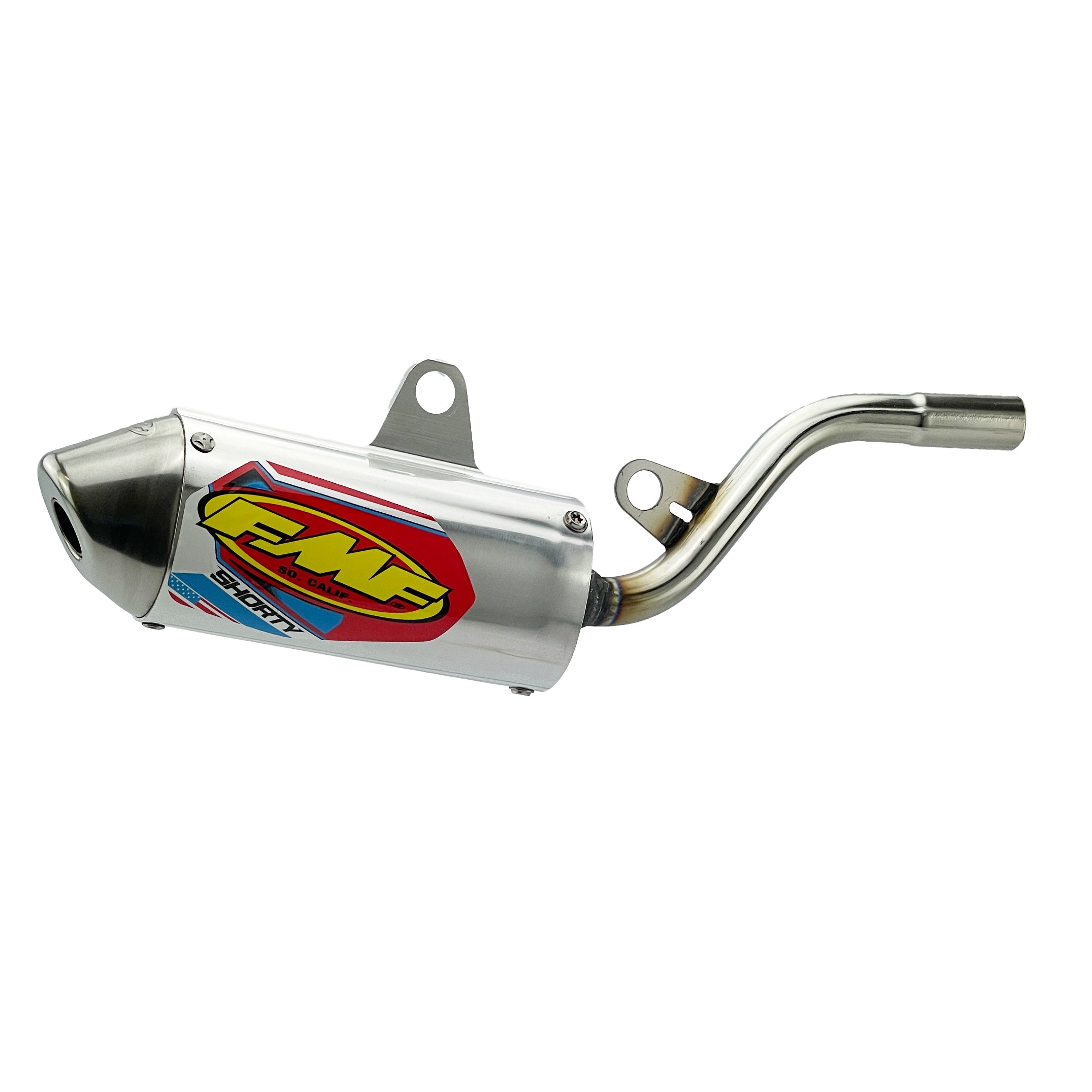 Powercore 2 Shorty Exhaust Silencer 98-26 Kawasaki Suzuki 80 85 100 112 KX RM - FMF 022009