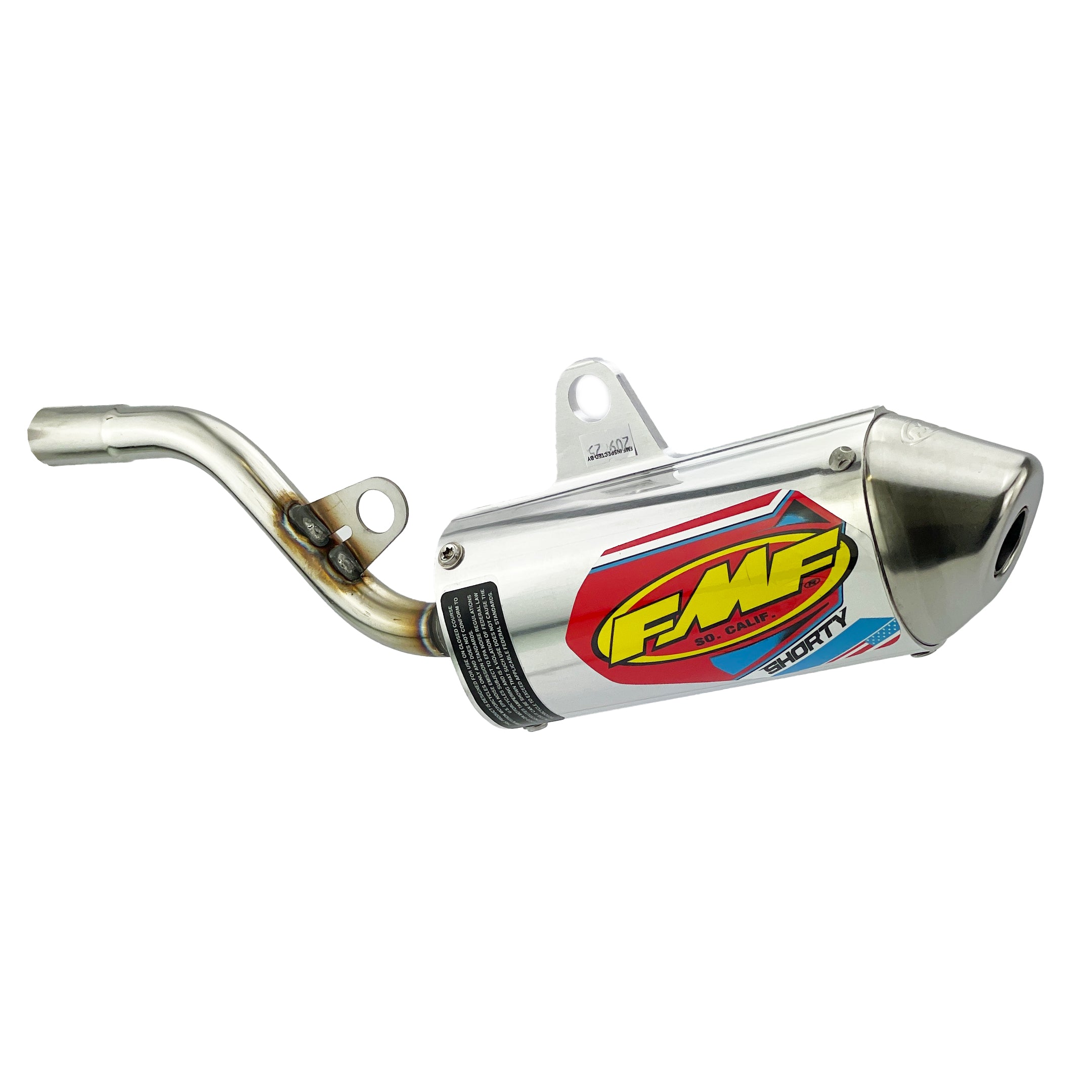 Powercore 2 Shorty Exhaust Silencer 98-26 Kawasaki Suzuki 80 85 100 112 KX RM - FMF 022009
