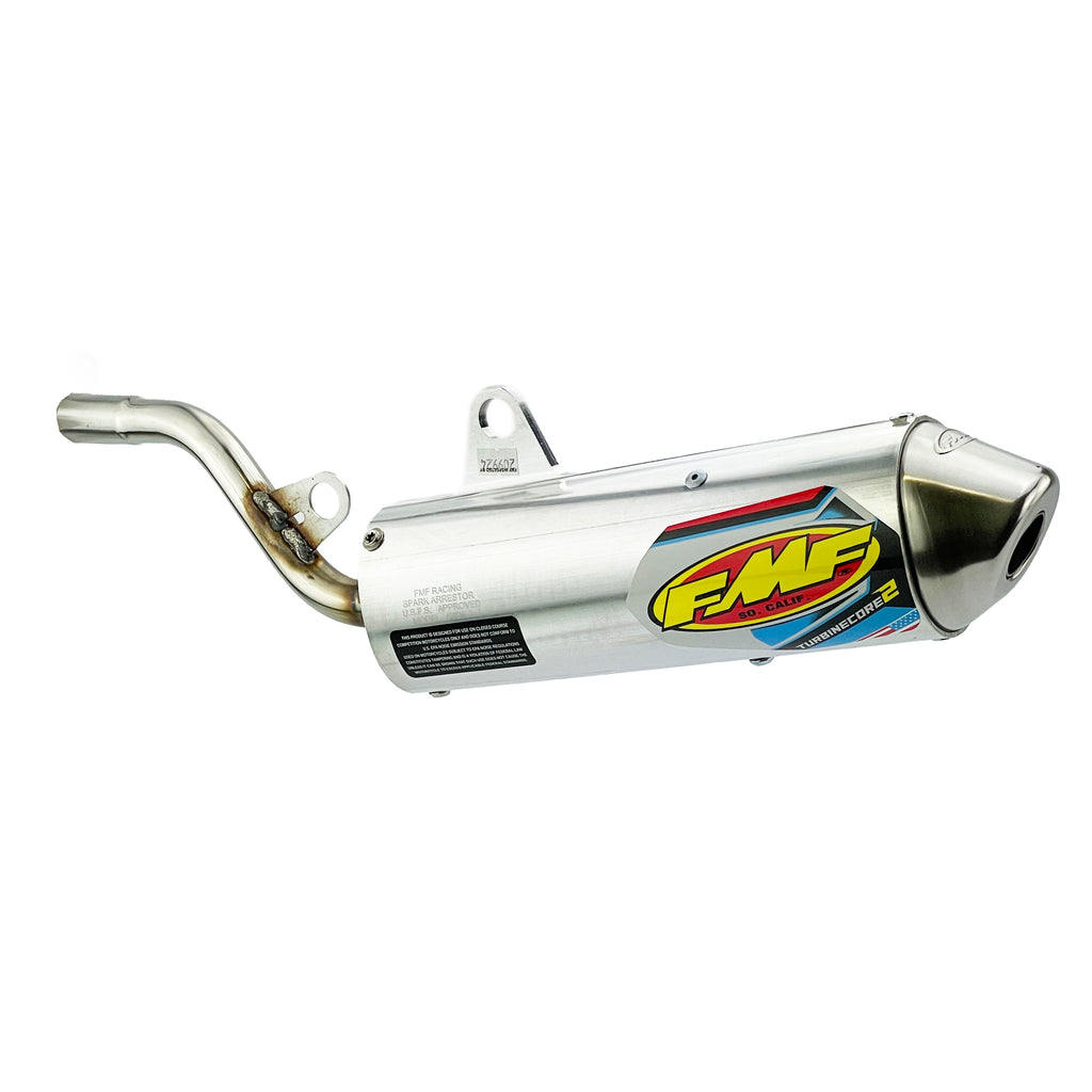 TurbineCore 2 Exhaust Silencer 98-26 Kawasaki Suzuki KX 80 85 100 112 RM - FMF 020338