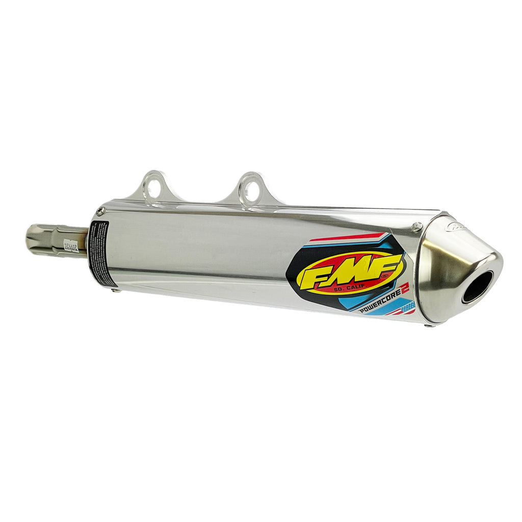 Powercore 2 Exhaust Silencer 88-04 Kawasaki KX 500 - FMF 022066