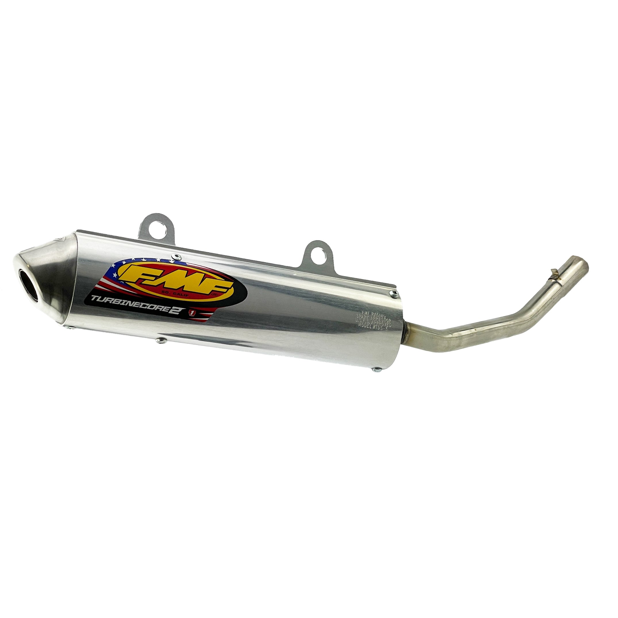 TurbineCore 2 Exhaust Silencer 99-02 Kawasaki KX 125 - FMF 020344