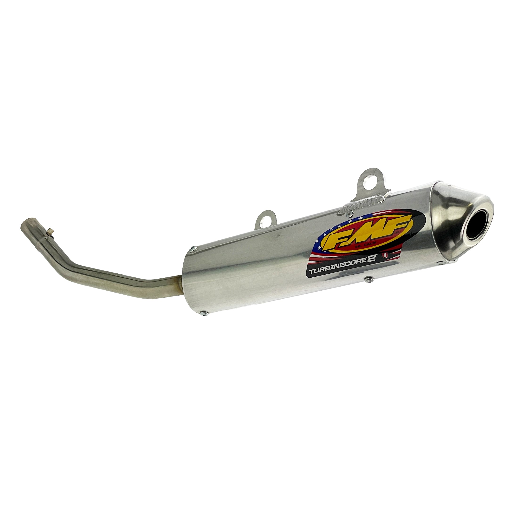 TurbineCore 2 Exhaust Silencer 99-02 Kawasaki KX 125 - FMF 020344