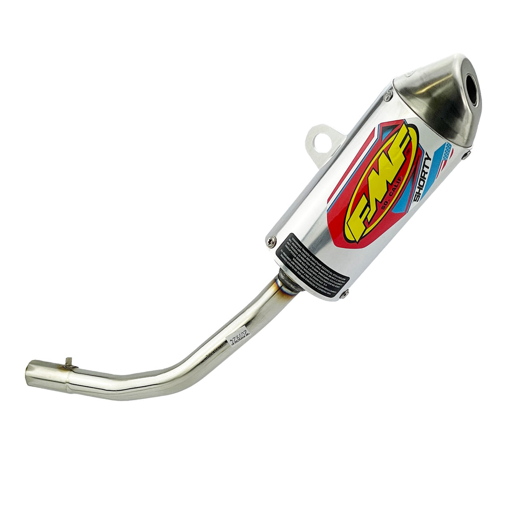 Powercore 2 Shorty Exhaust Silencer 95-98 Kawasaki KX 125 - FMF 020239