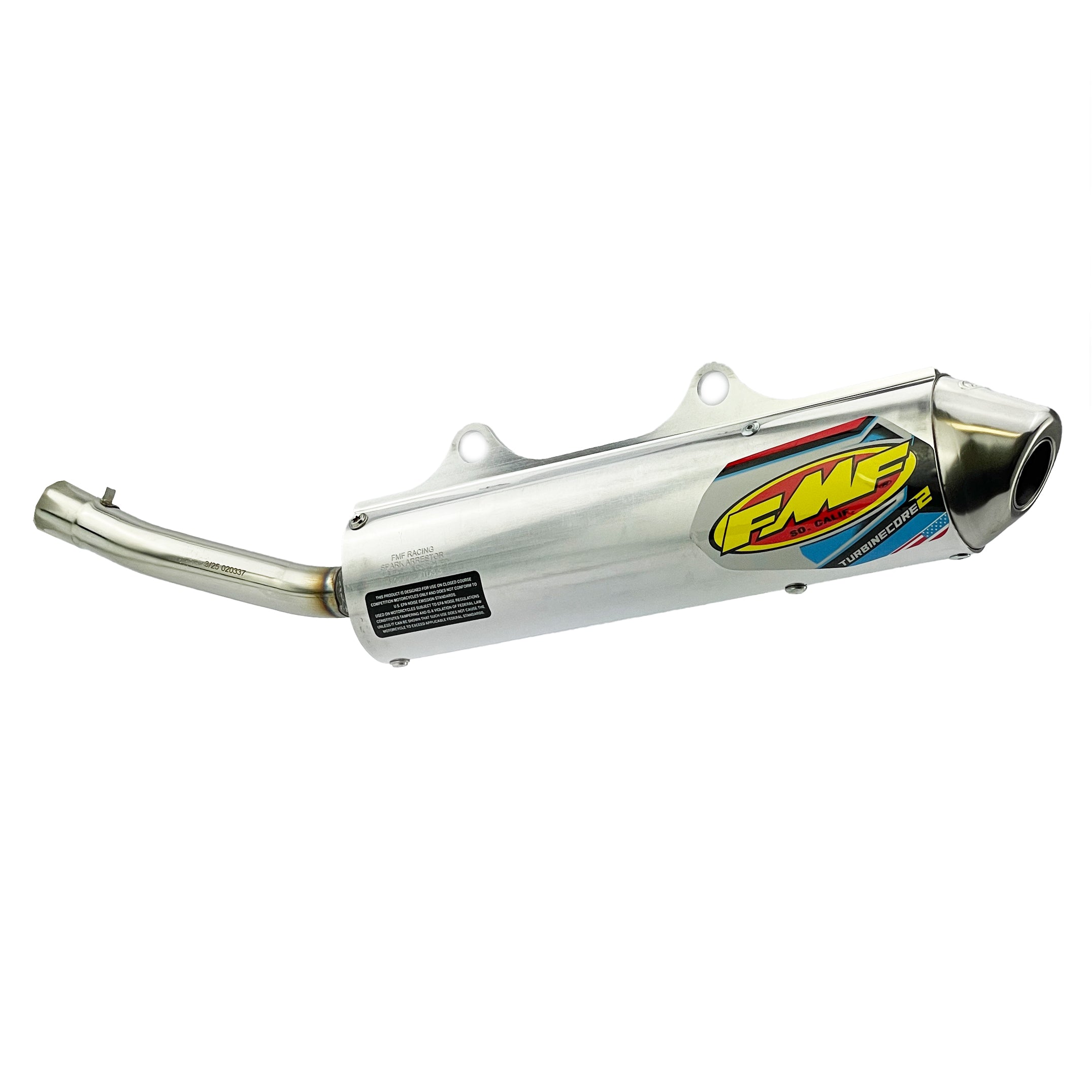 TurbineCore Exhaust Silencer 92-93 Kawasaki KX 250 - FMF 020337