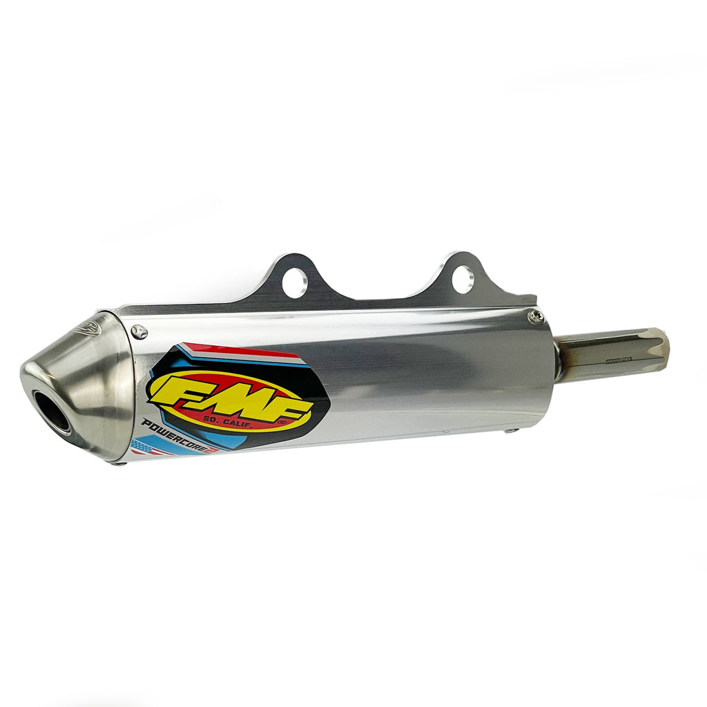 Powercore 2 Exhaust Silencer 88-94 Kawasaki KDX 200 KX 250 - FMF 020222