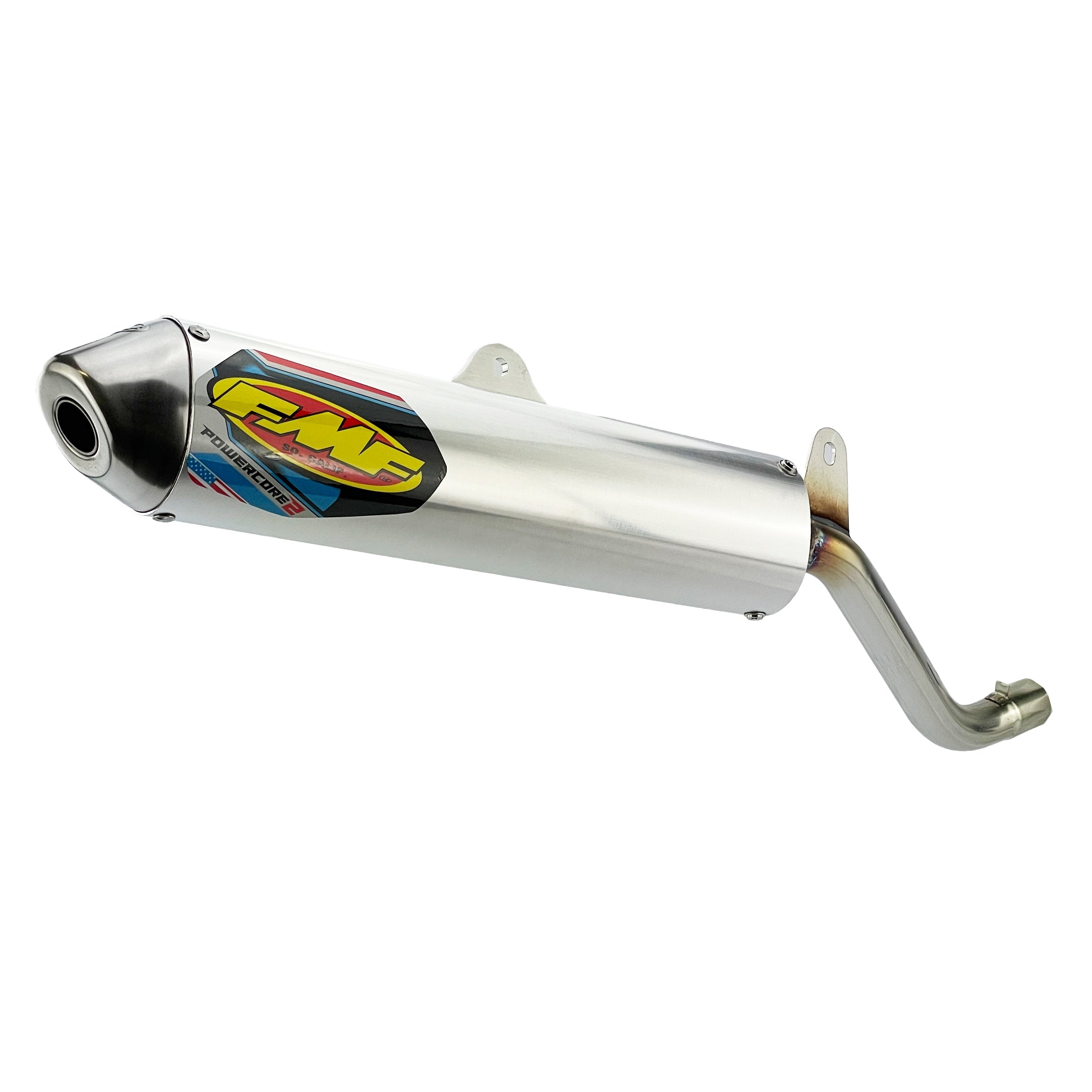 Powercore 2 Exhaust Silencer 95-06 Kawasaki KDX 200 220 R - FMF 020232