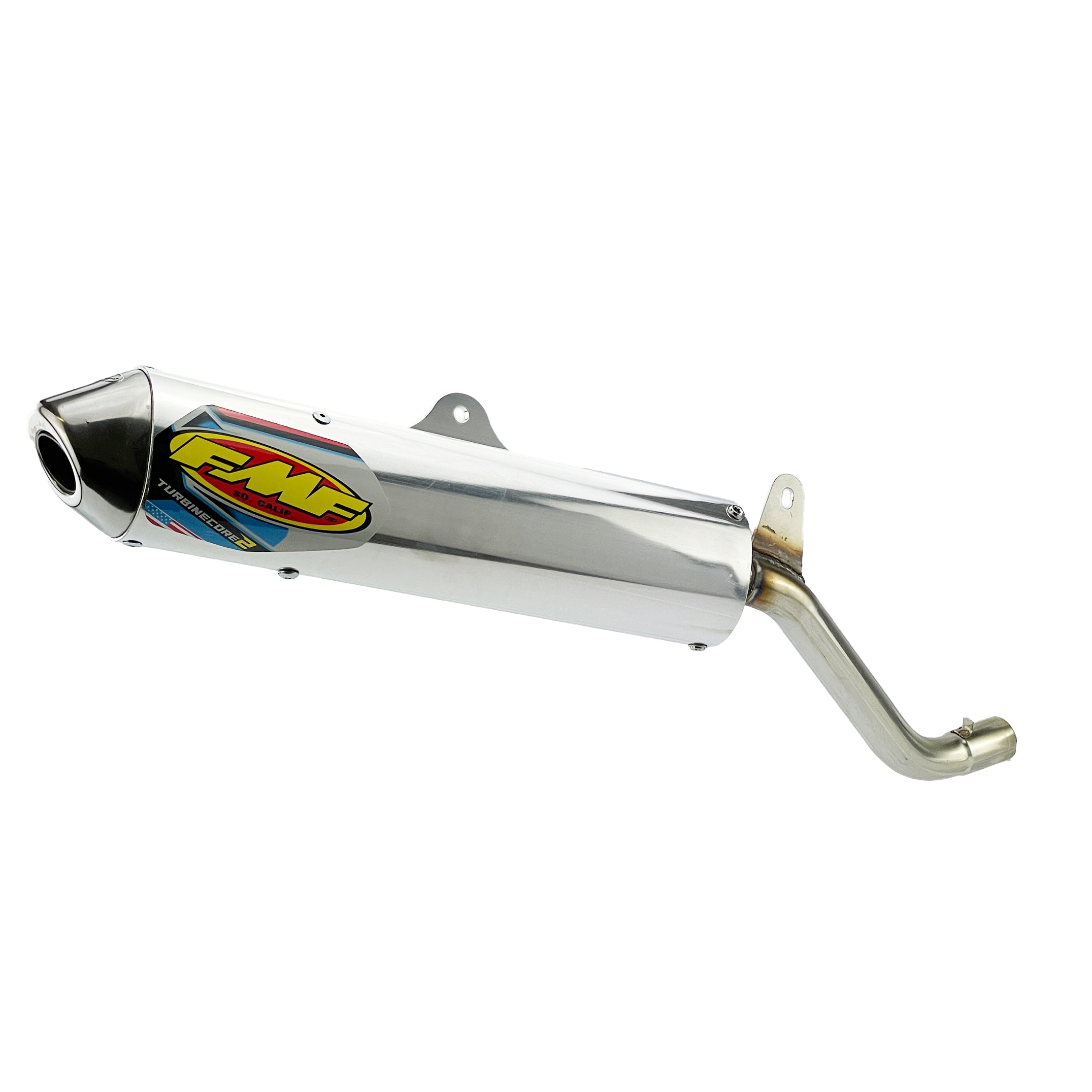 TurbineCore 2 Exhaust Silencer 95-06 Kawasaki KDX 200 220 R - FMF 020339