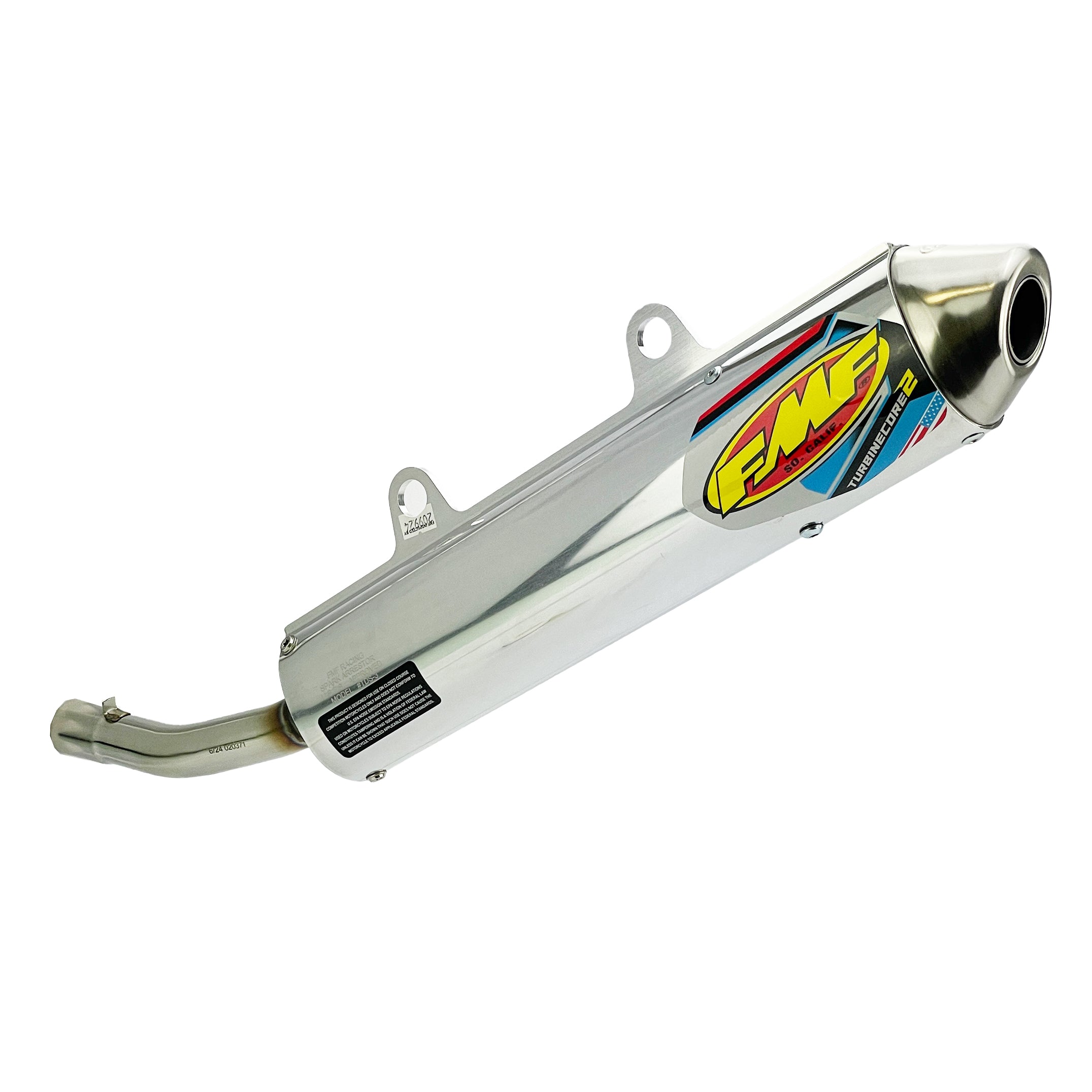 Turbinecore 2 Exhaust Silencer 96-00 Suzuki RM 250 - FMF 020371