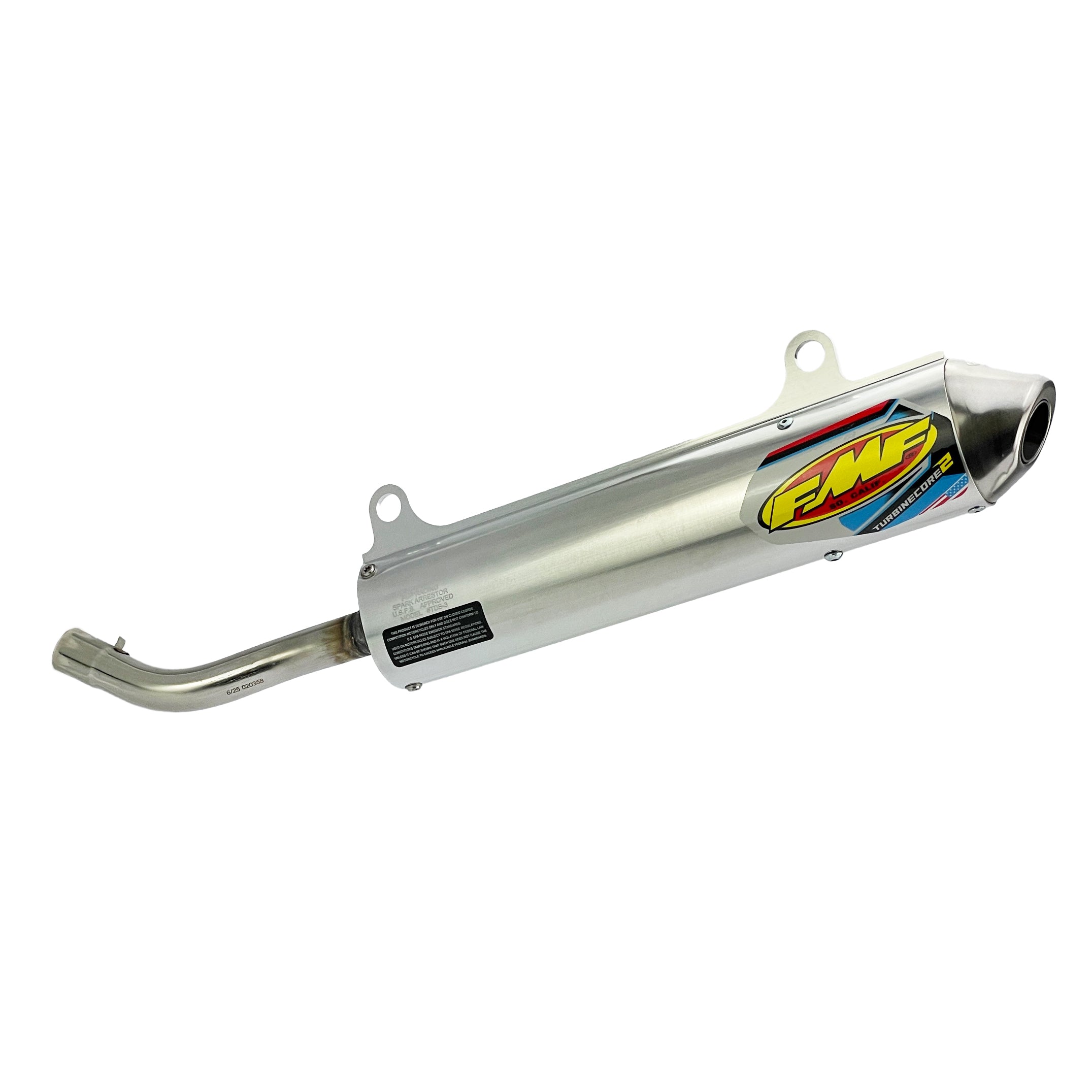 TurbineCore 2 Exhaust Silencer 93-97 Yamaha 250 YZ WR - FMF 020358