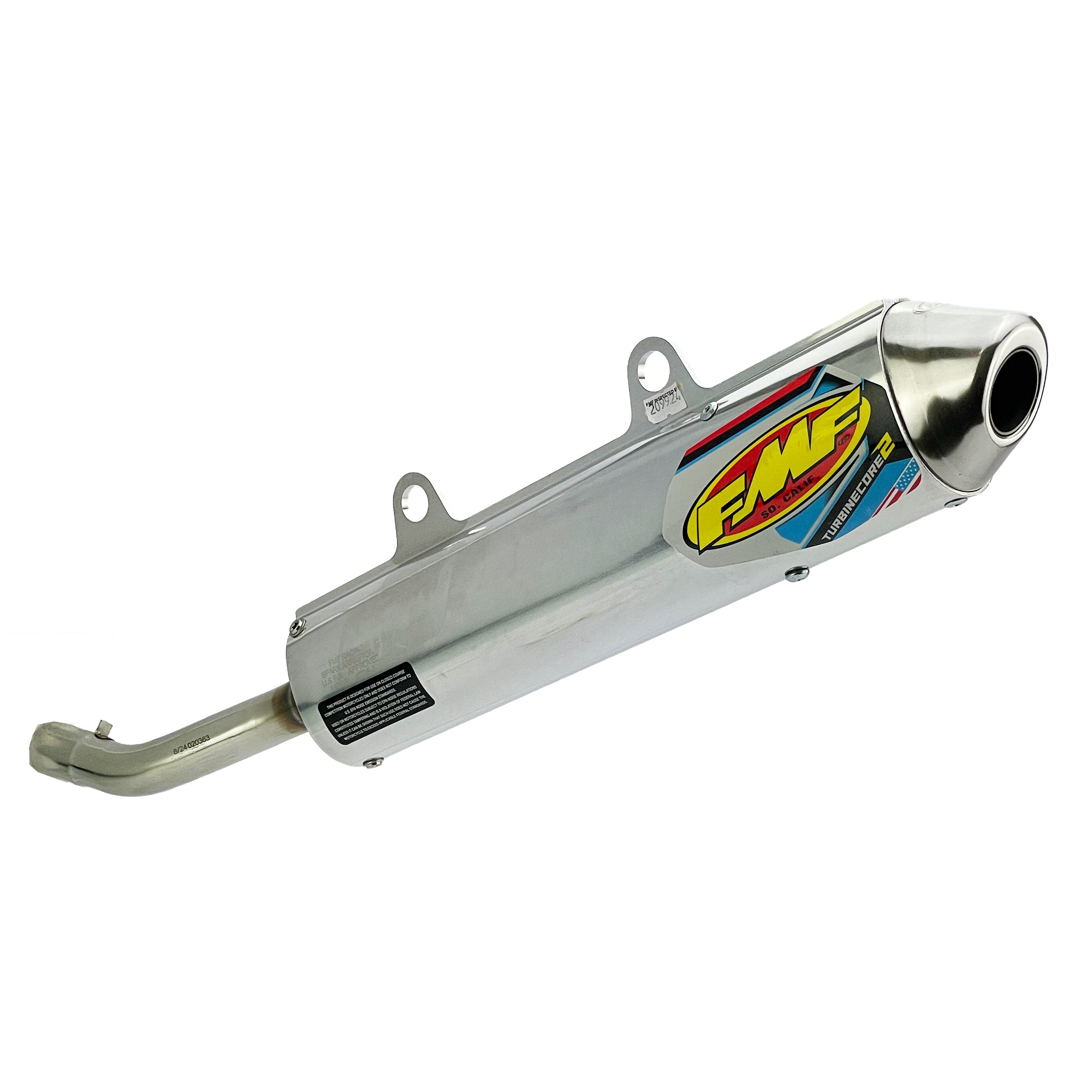 TurbineCore 2 Exhaust Silencer 00-01 Yamaha YZ 250 - FMF 020363
