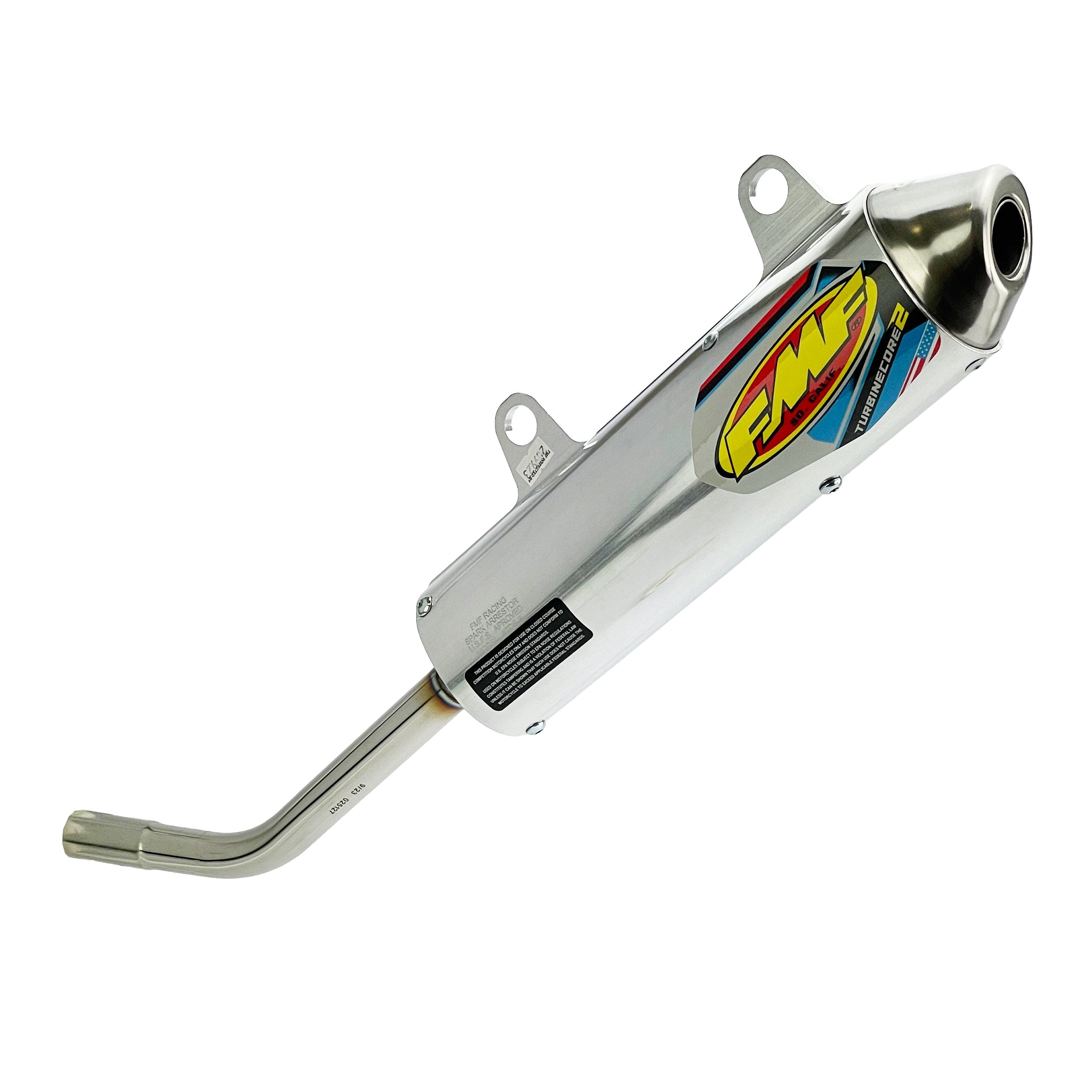 TurbineCore 2 Exhaust Silencer 11-16 KTM Husqvarna 150 SX XC 125 TC TE - FMF 025127