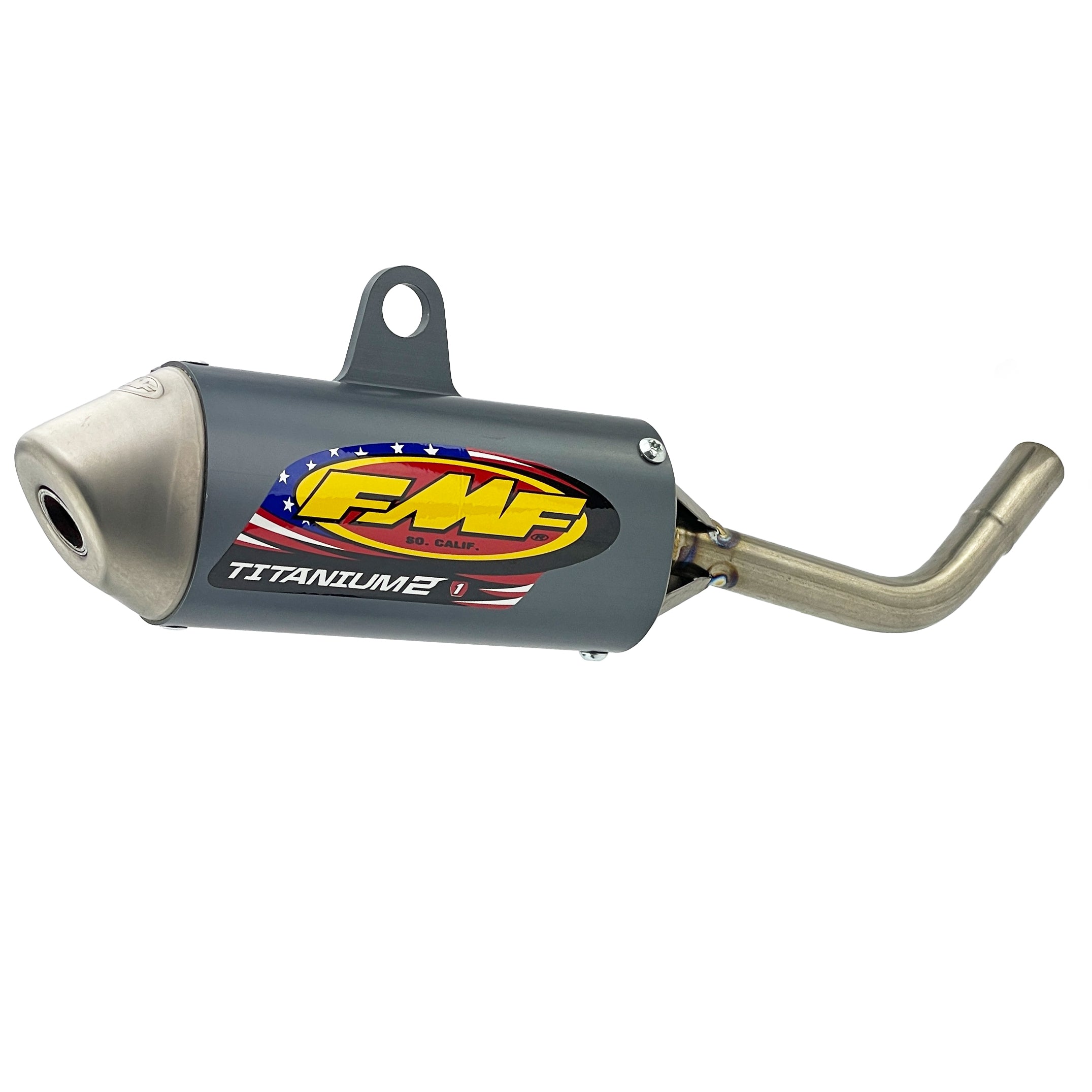 END OF LINE Titanium 2 Exhaust Silencer 03-17 KTM Husqvarna 85 SX SXS XC TC 105 - FMF 025066