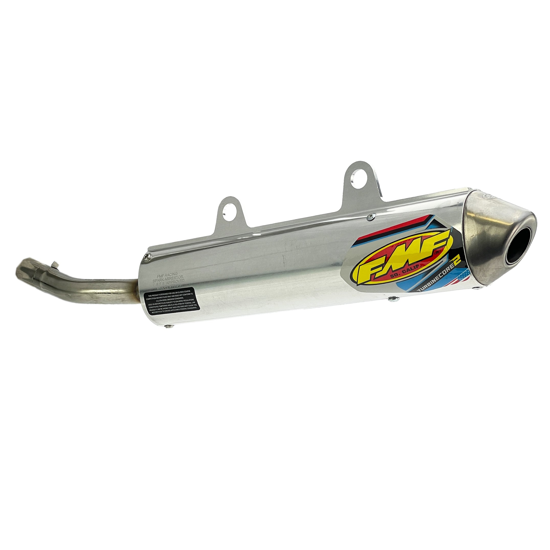TurbineCore 2 Exhaust Silencer 07-11 GasGas 250 300 - FMF 025096
