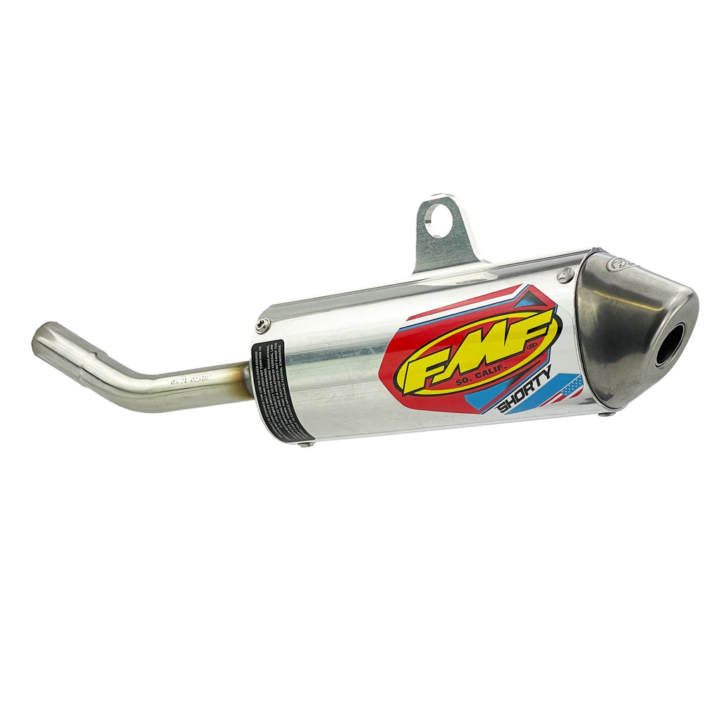 Powercore 2 Shorty Exhaust Silencer 16-19 KTM Husqvarna 125 SX TC XC-W 150 TE - FMF 025187
