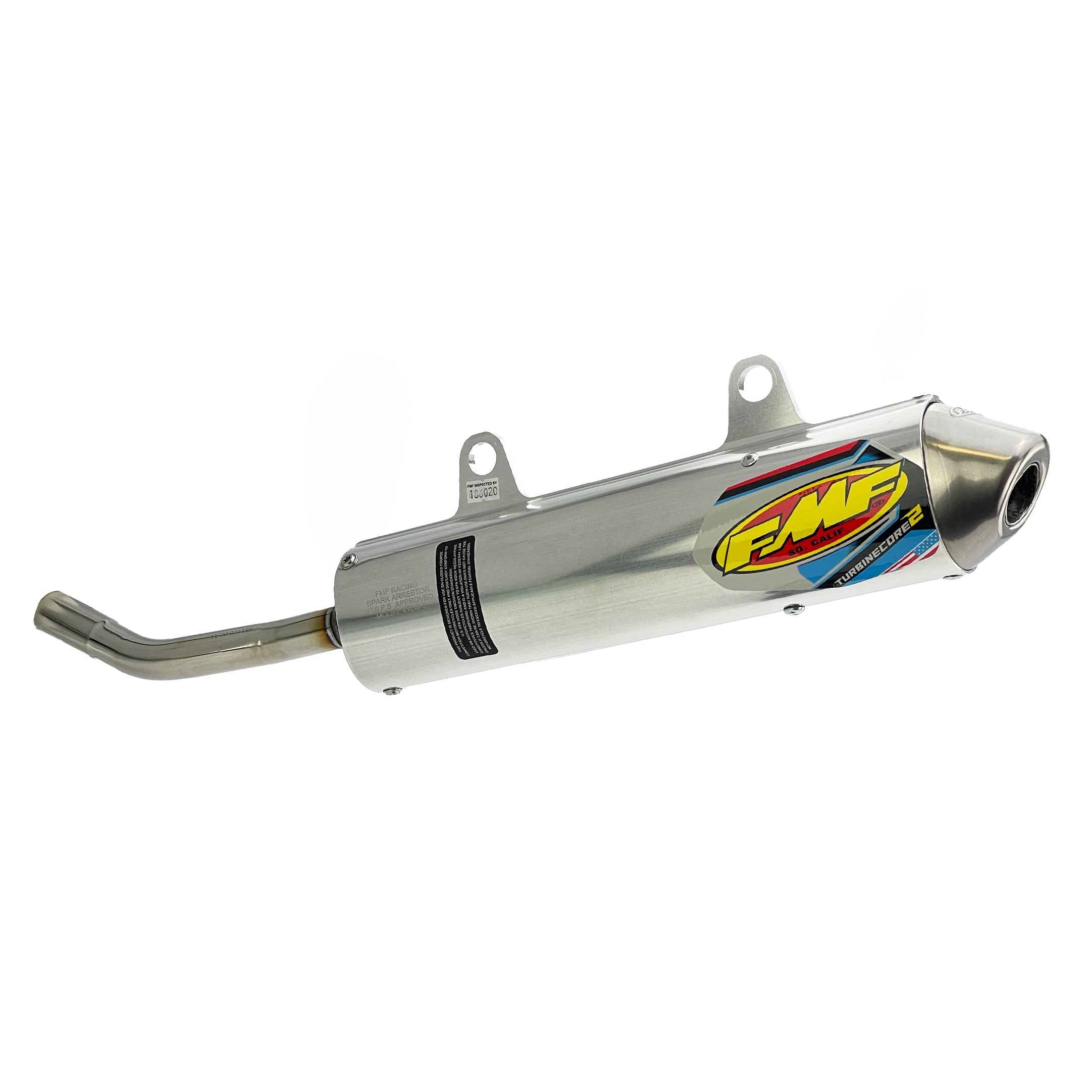Turbinecore 2 Exhaust Silencer 16-19 KTM Husqvarna 125 150 SX XC-W TC TE - FMF 025189