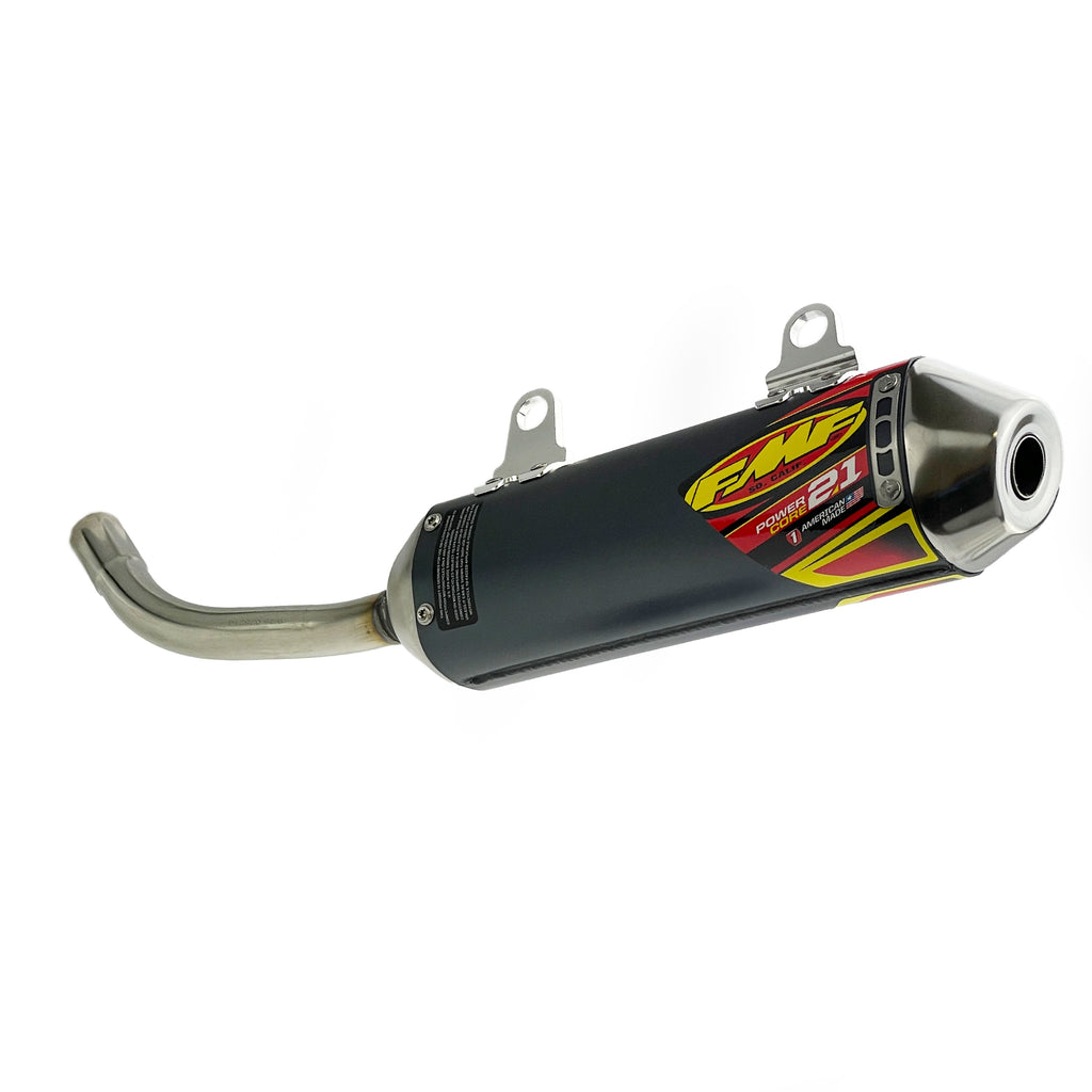 Powercore 2.1 Shorty Exhaust Silencer 17-19 KTM Husqvarna 250 300 - FMF 025213