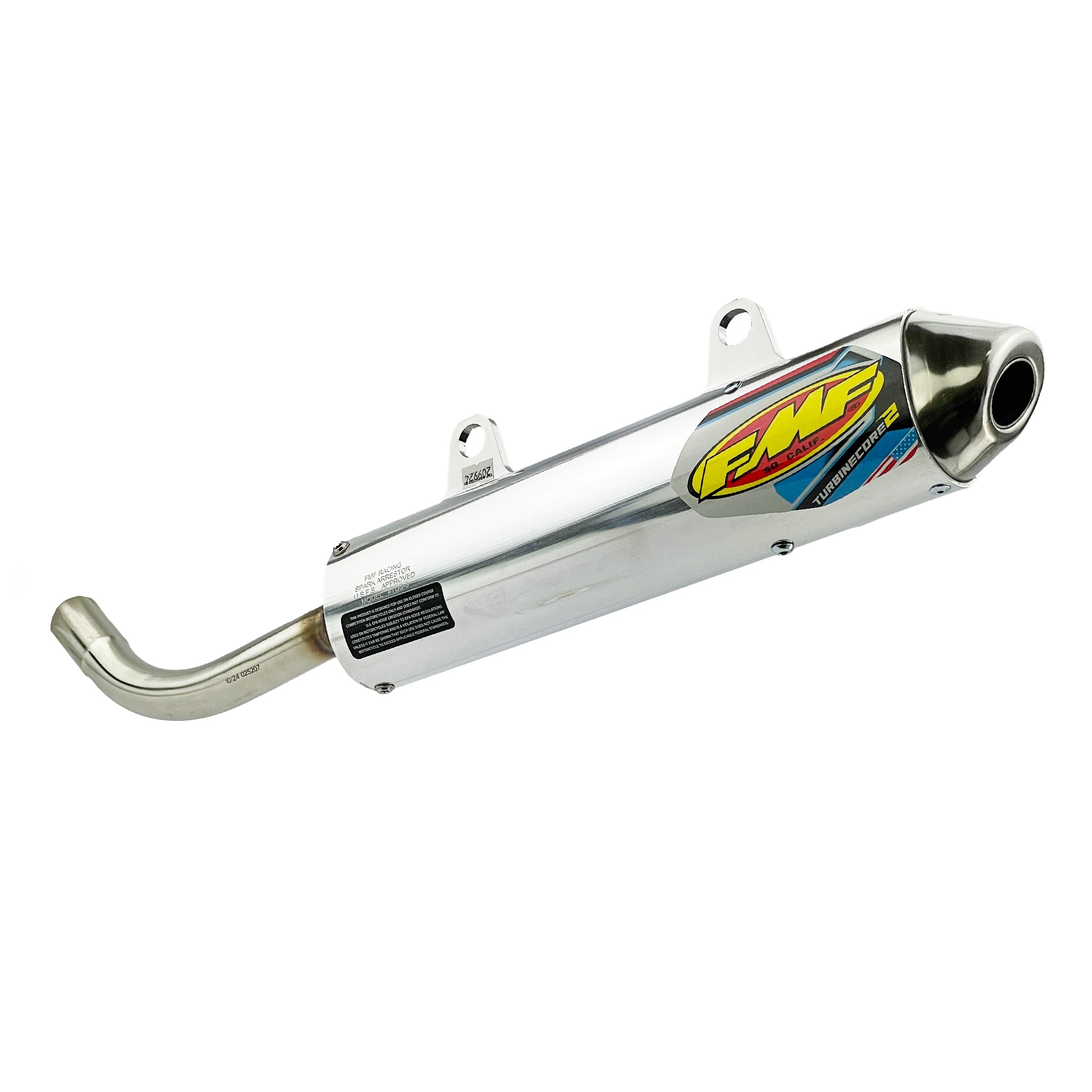 Turbinecore 2 Exhaust Silencer 17-19 KTM Husqvarna 250 300 EXC TPI XC TE SX TC TX - FMF 025207