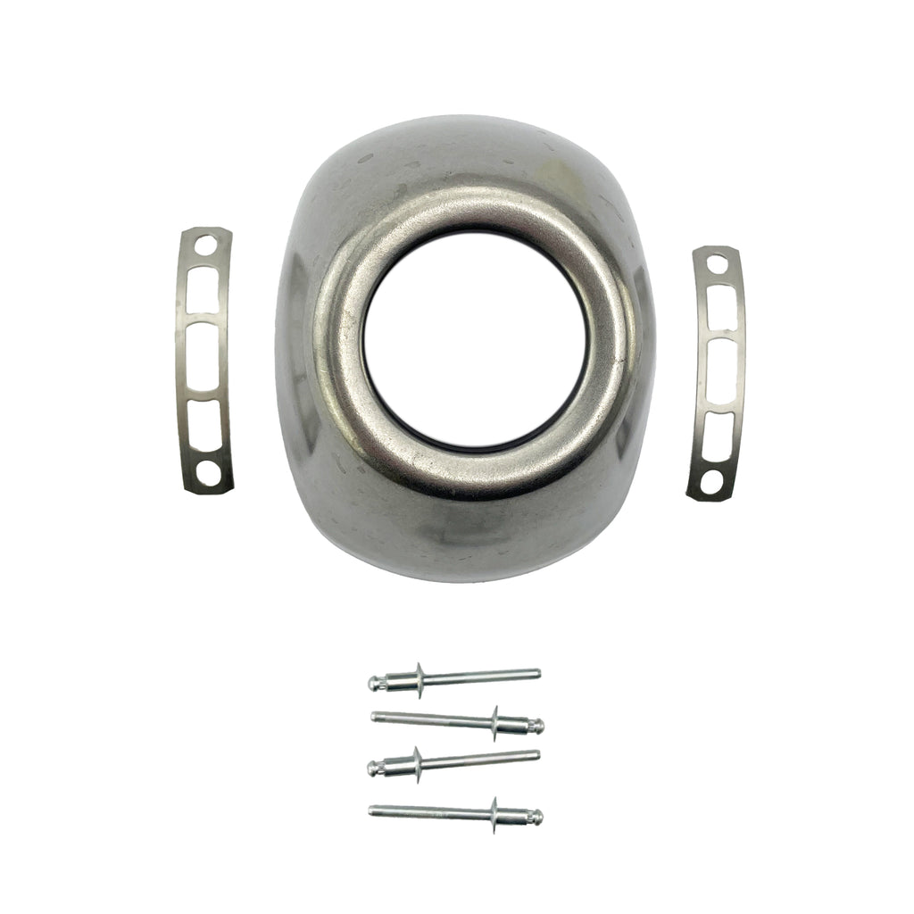 Q4 Hex Exhaust Silencer End Cap - FMF 040676