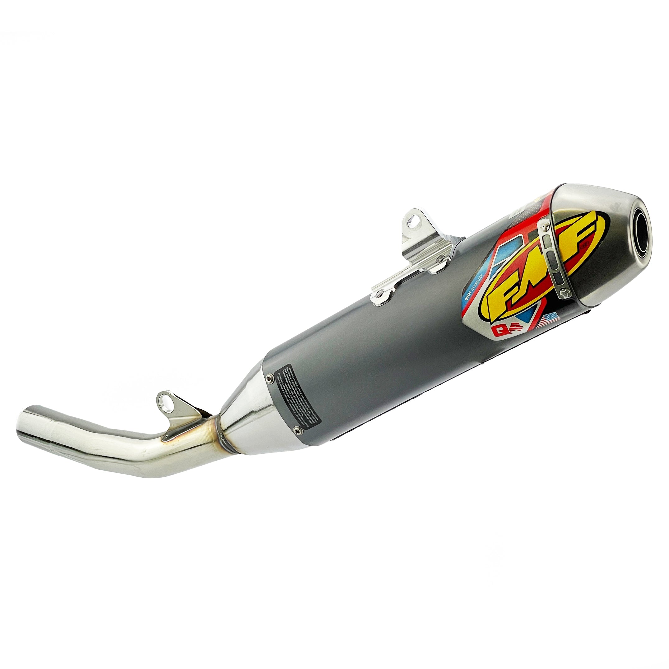 Q4 Hex Exhaust Silencer 19-26 Yamaha WR YZ 250 F FX - FMF 044452