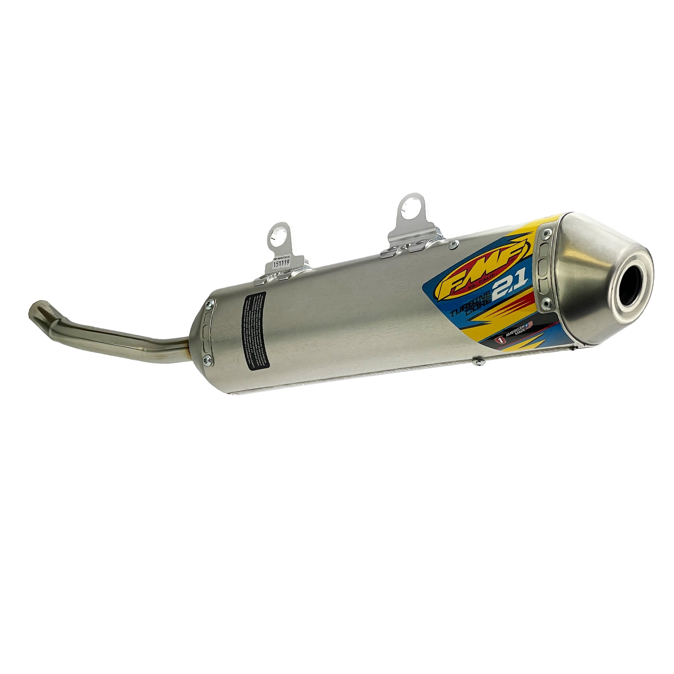 Turbinecore 2.1 Exhaust Silencer 19-23 GasGas Husqvarna KTM 125 MC TC SX XC 150 - FMF 025249