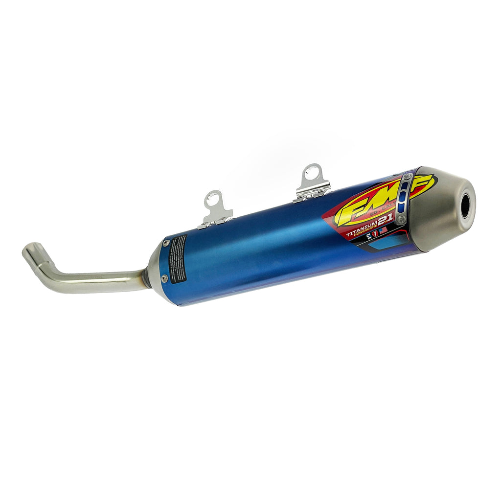 Powercore 2.1 Titanium Exhaust Silencer 19-23 KTM Husqvarna GasGas 250 300 - FMF 025254
