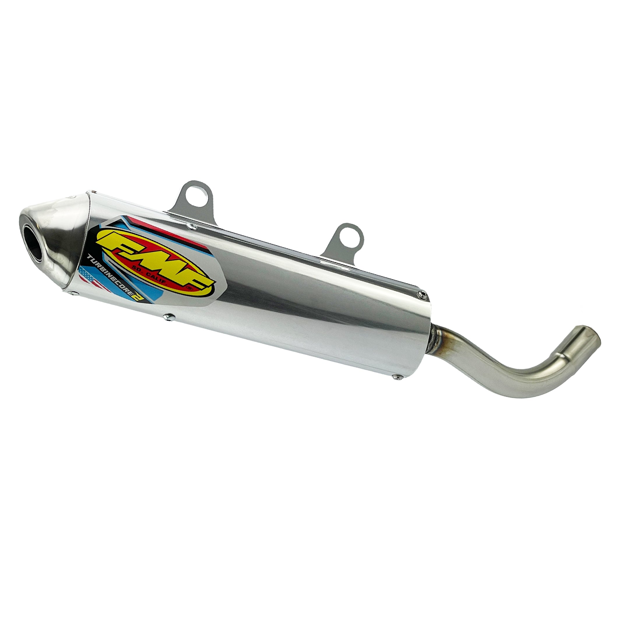 TurbineCore 2 Exhaust Silencer 19-23 KTM Husqvarna GasGas 250 300 - FMF 025262