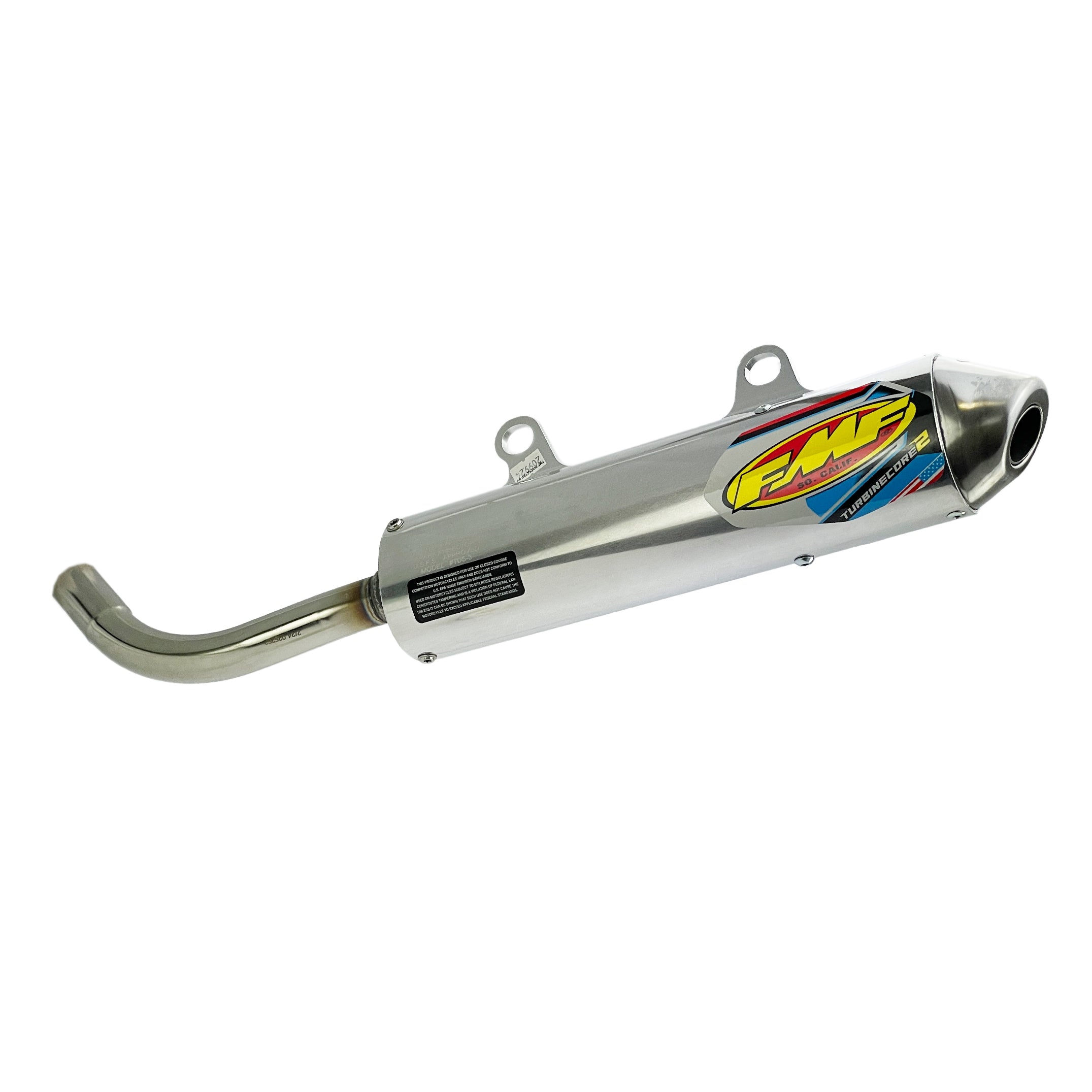 TurbineCore 2 Exhaust Silencer 19-23 KTM Husqvarna GasGas 250 300 - FMF 025262