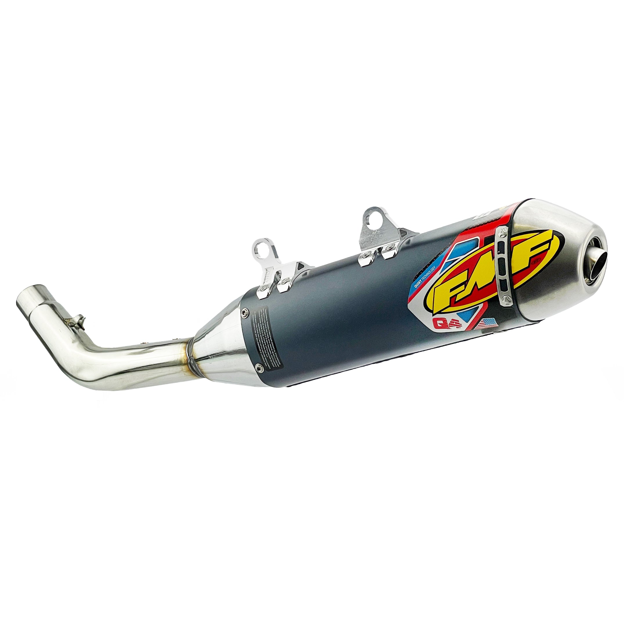 Q4 Hex Exhaust Silencer 18-23 KTM Husqvarna GasGas 250 350 450 SX-F XC-F FC FX MC EX - FMF 045627