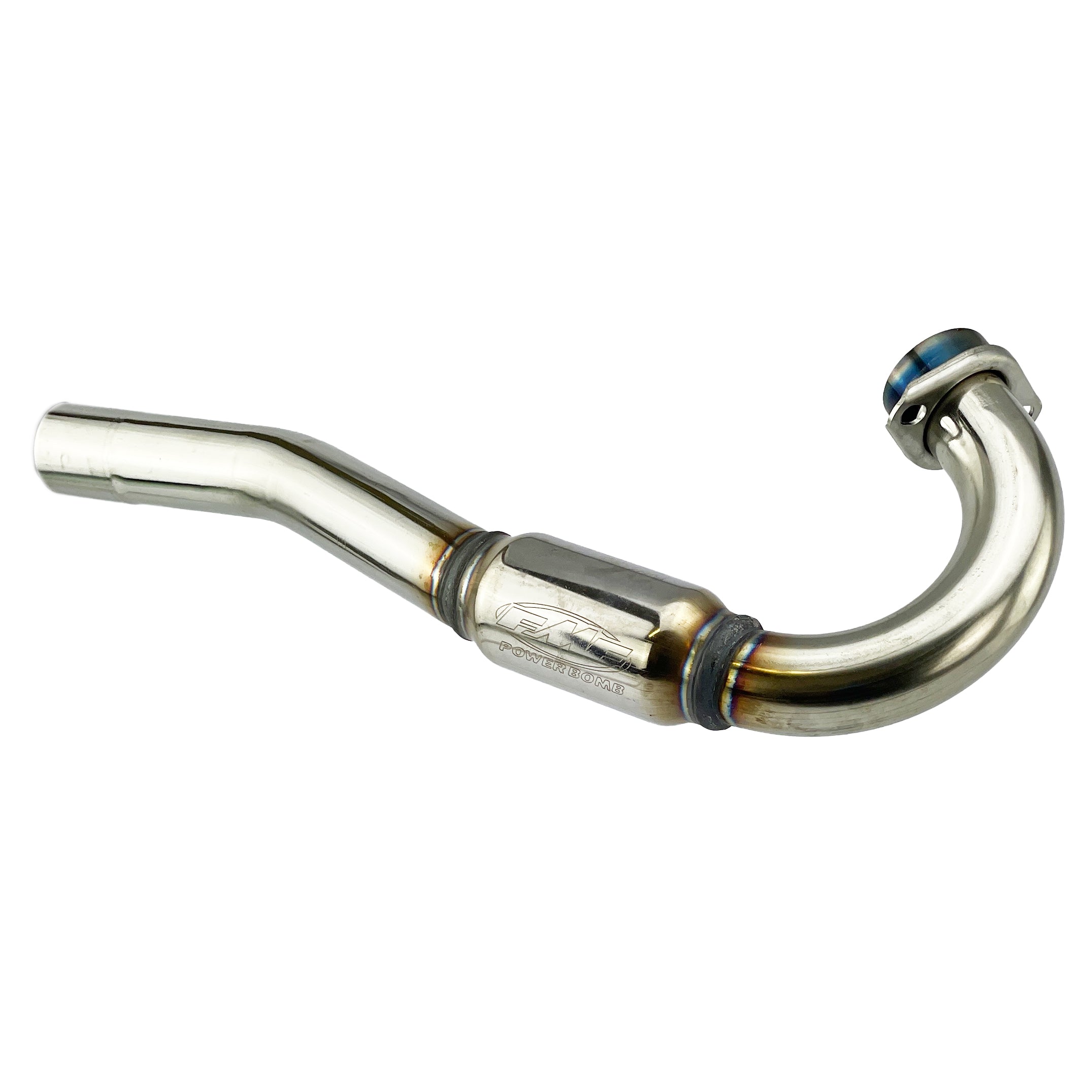 PowerBomb Exhaust Header 06-21 Kawasaki KLX 250 S SF CAMO 300 R - FMF 042385