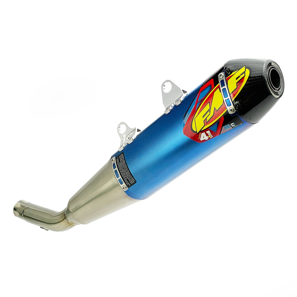 Factory 4.1 RCT Titanium Anodized Exhaust Silencer 24-26 Triumph TF 250 E X - FMF 045695