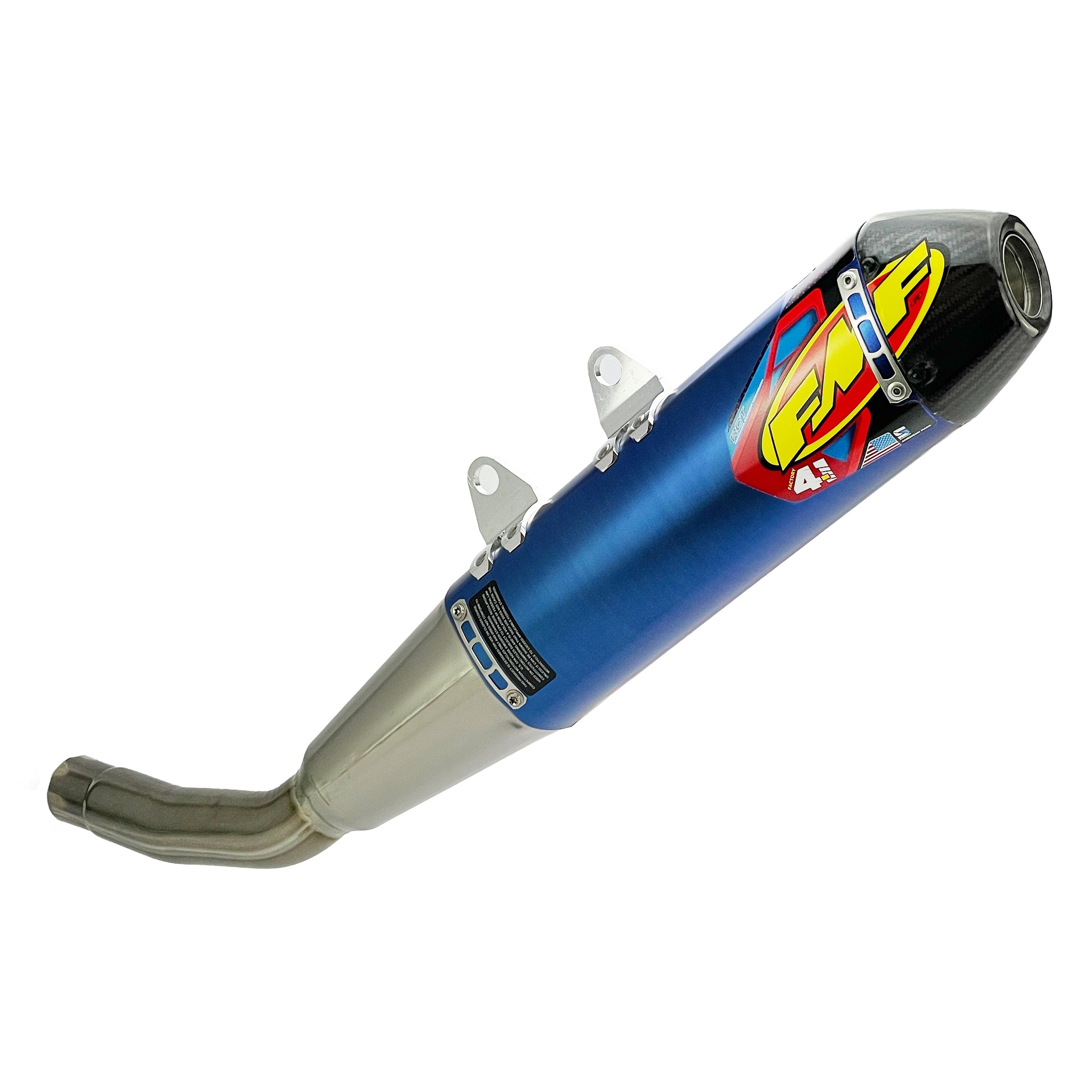 Factory 4.1 RCT Titanium Anodized Exhaust Silencer 24-25 Beta 450 RC RX - FMF 045690 1