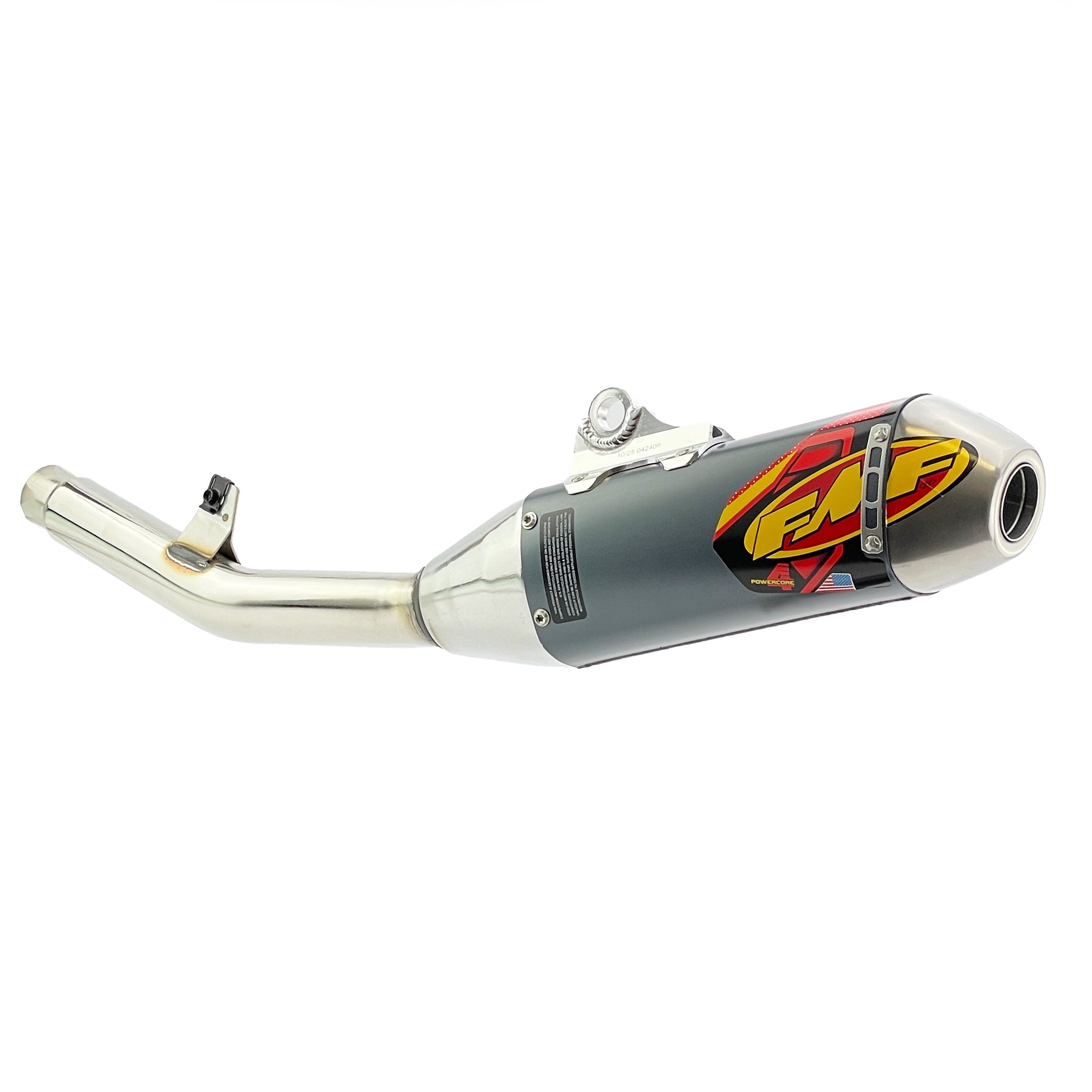 Powercore 4 Hex Exhaust Silencer 25-25 Kawasaki KX 250 F X - FMF 042409