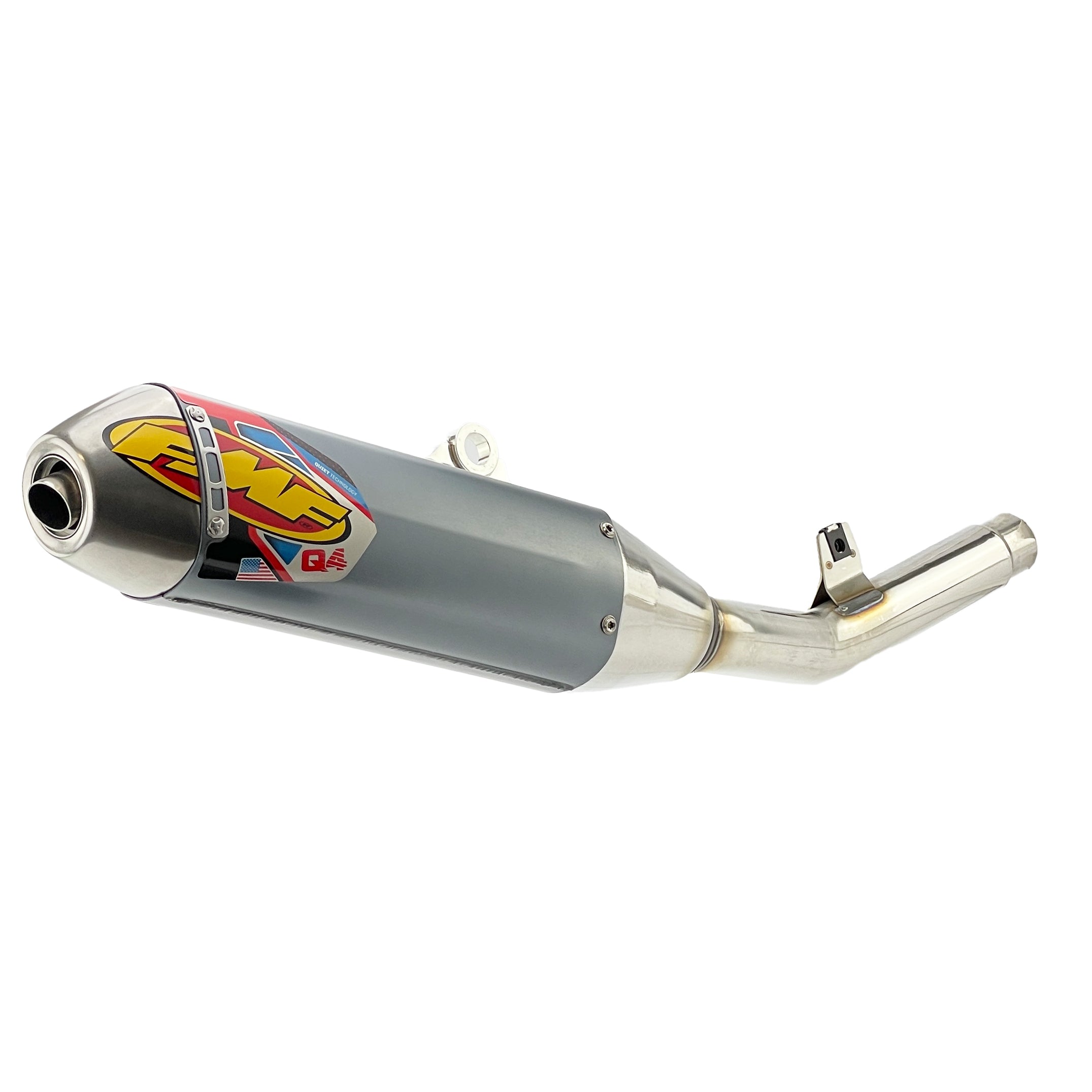 Q4 Hex Exhaust Silencer 25-25 Kawasaki KX 250 F X - FMF 042410