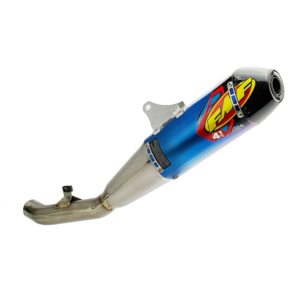 Factory 4.1 RCT Titanium Anodized Exhaust Silencer 25-26 Honda CRF 250 R RX - FMF 041619