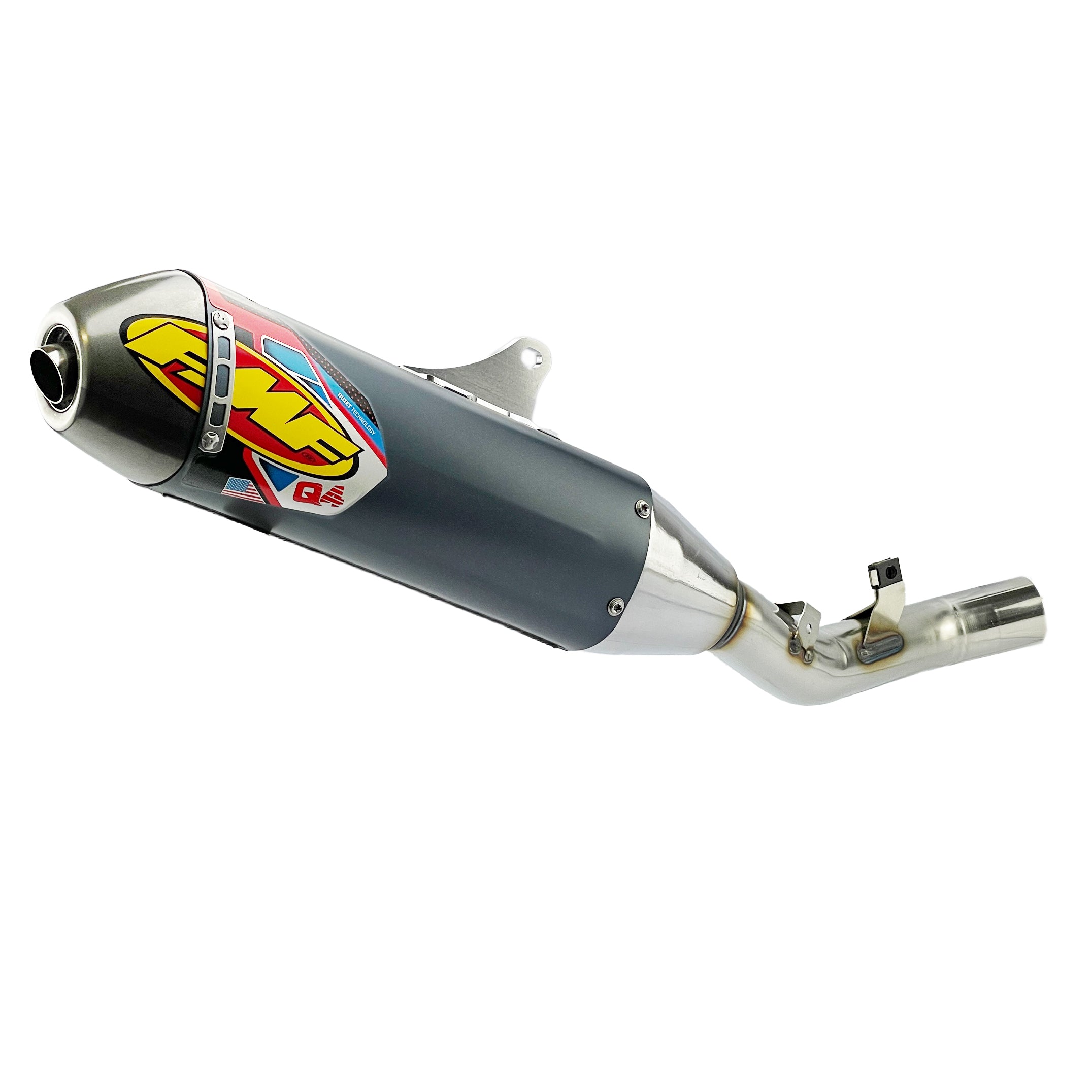 Q4 Hex Exhaust Silencer 25-26 Honda CRF 250 R RX - FMF 041617