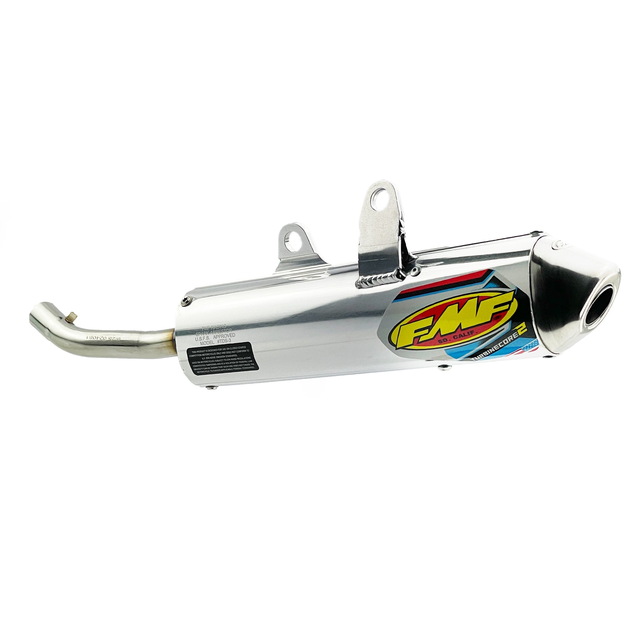 Turbinecore 2 Exhaust Silencer 22-26 Yamaha YZ 125 X - FMF 024081